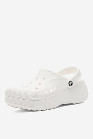 Папуче за базен Crocs C-BAYA PLATFORM CLOG 208186-100 BELA