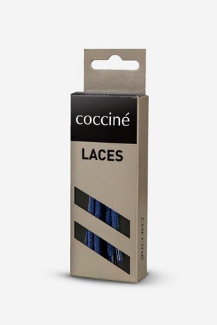 Шнурівки Coccine SZNUROWADŁA 90 CM F3 BAWEŁNIANE V.AZ ТЕМНО-СИНІЙ