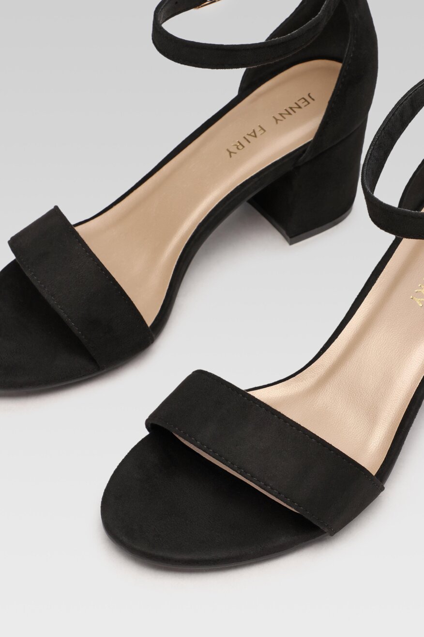 
                Jenny Fairy - Sandały na obcasie czarne - 5903698432663