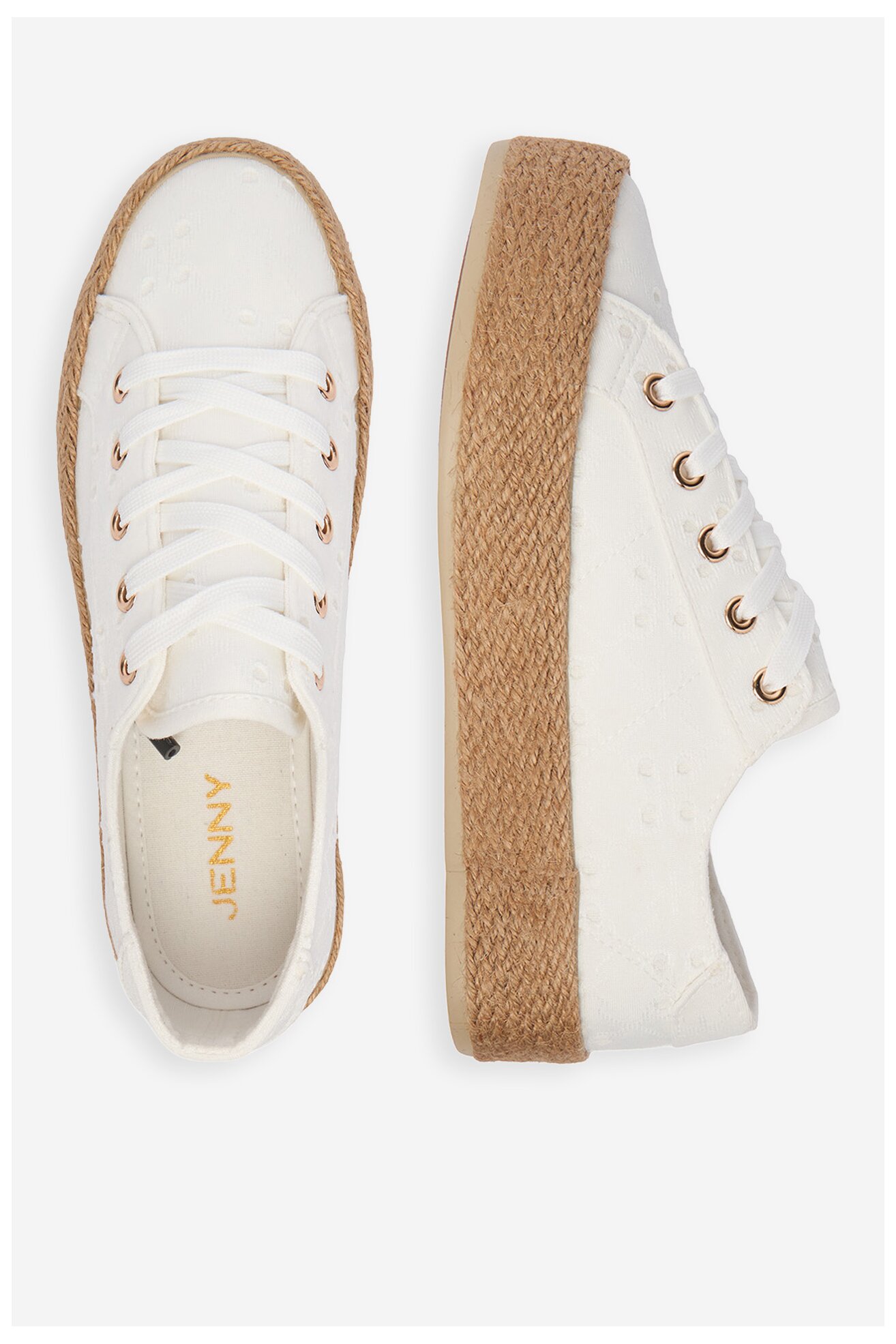 Espadryle Jenny CEO-EMMA WSK1576-05 Biały