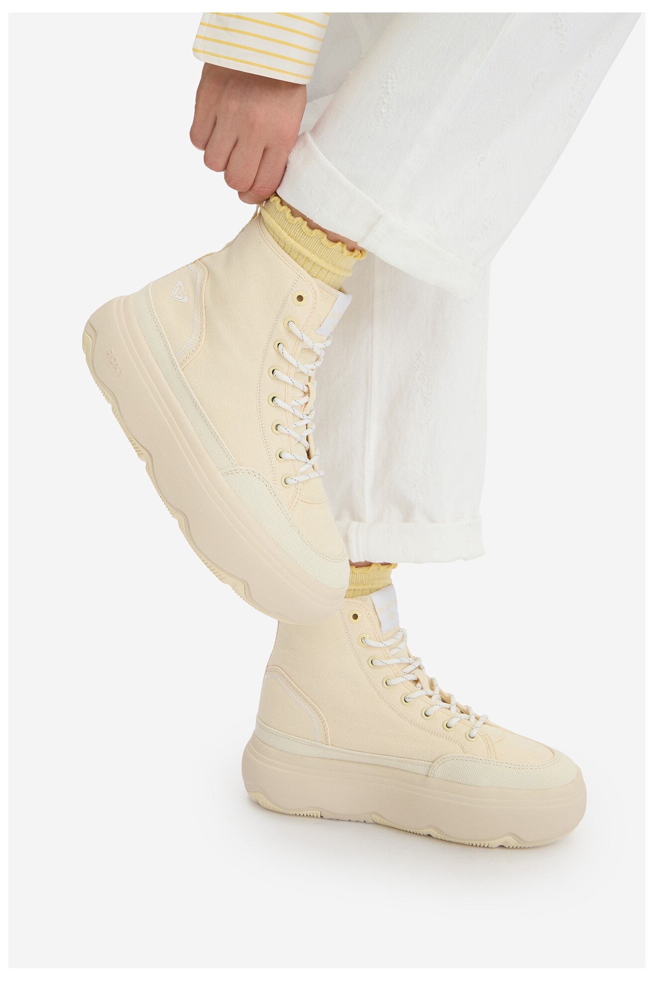 Сникърси ROXY CEOB-V12-1215 СВЕТЛОЖЪЛТ