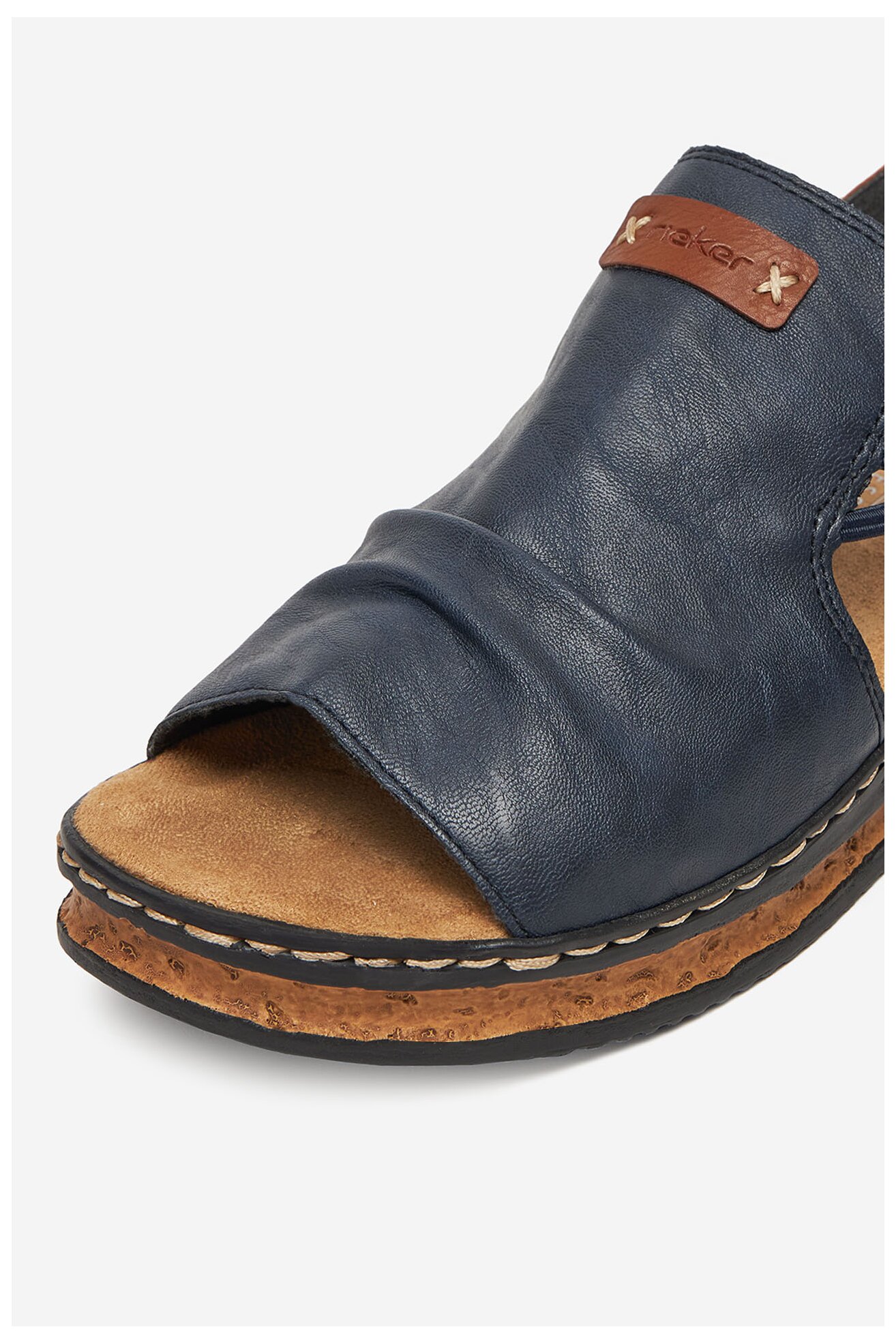 Sandały Rieker 62962-14 Niebieski