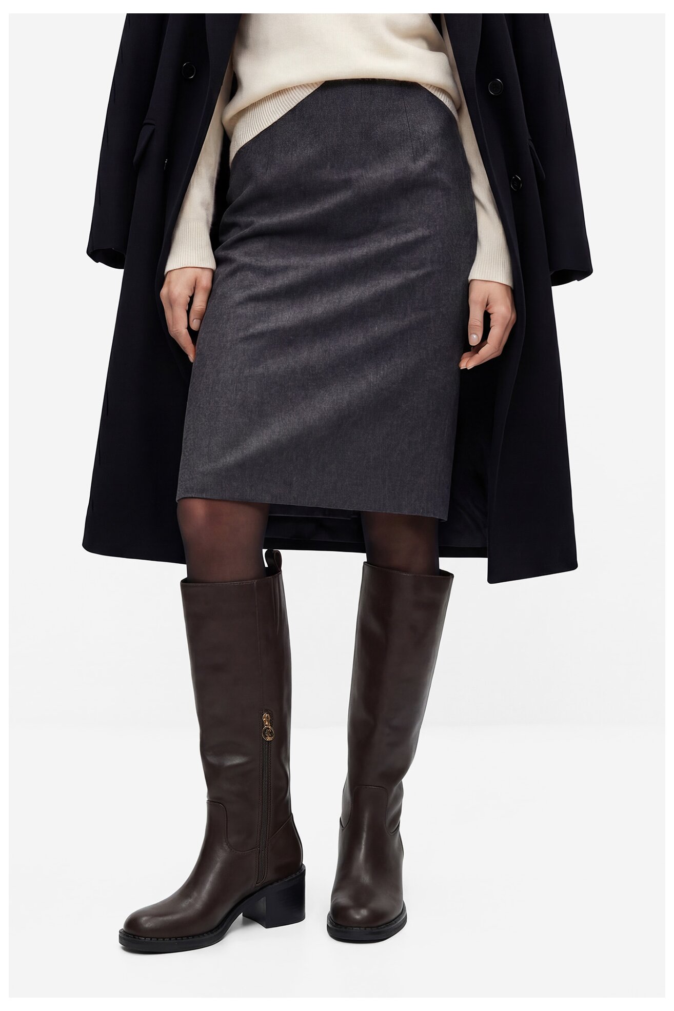 Csizma U.S. POLO ASSN. EO-SABINA002W/EY1 BARNA