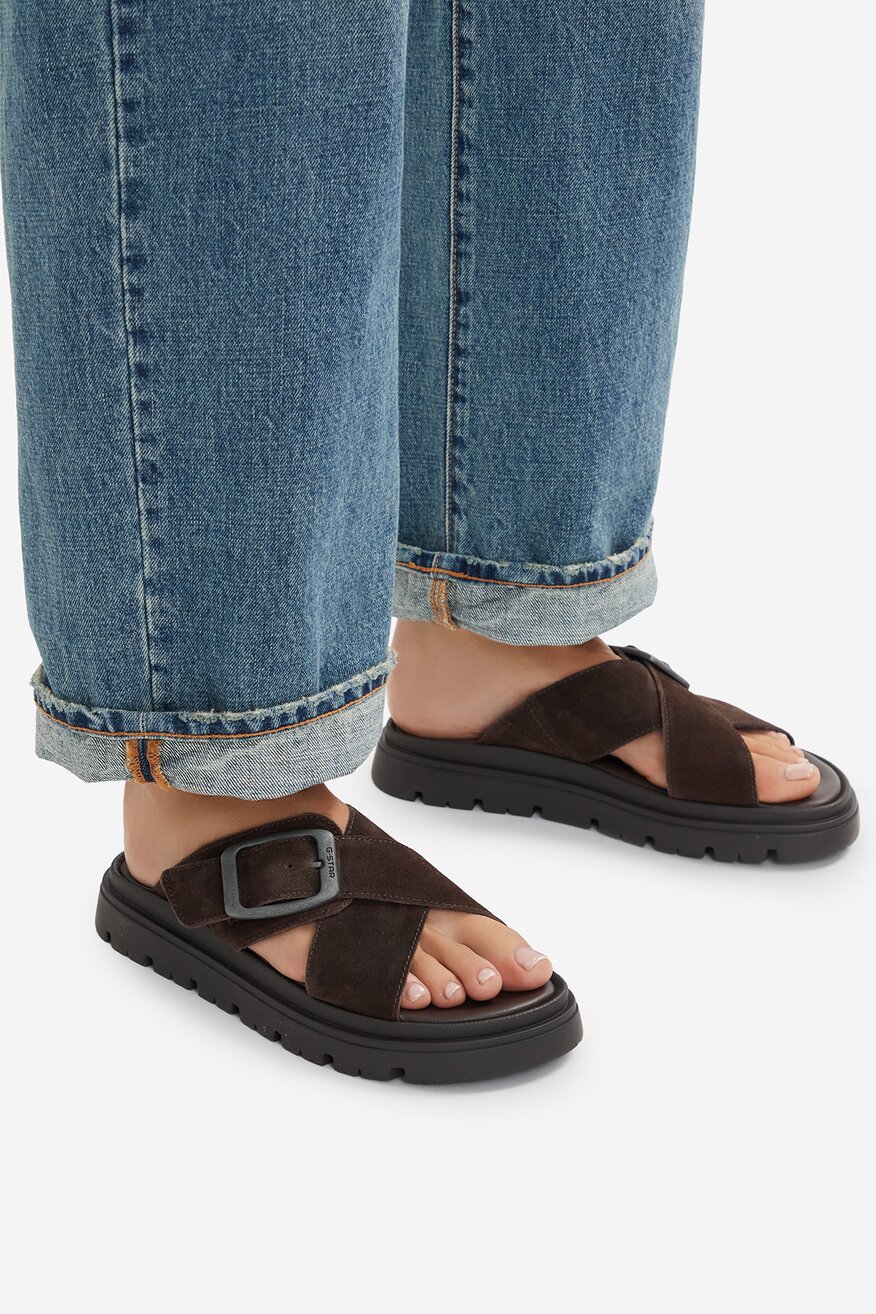 
                G-STAR RAW - Klapki skórzane - 5906751935668