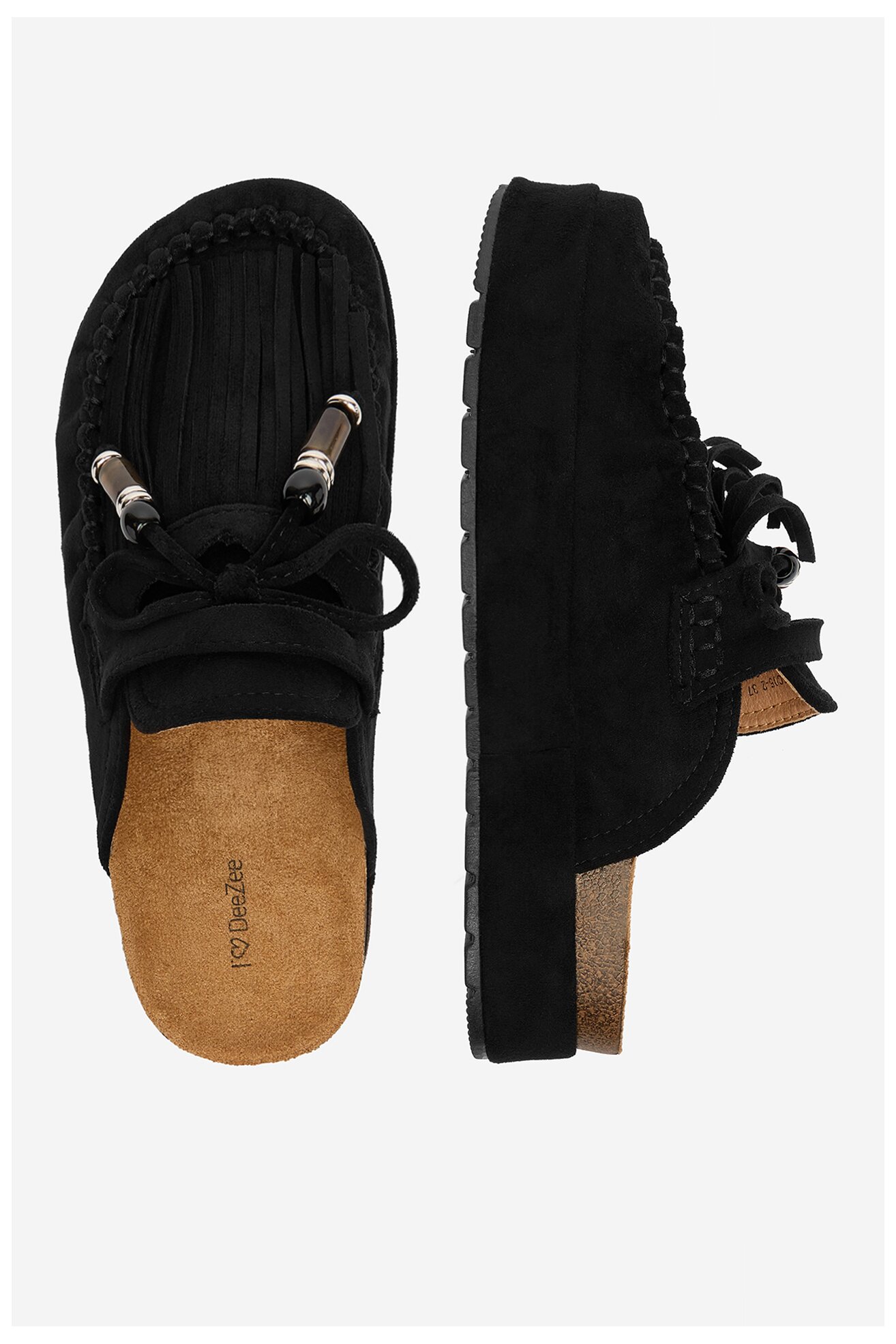 Klapki DeeZee CEO-HXX25C05-2 Czarny