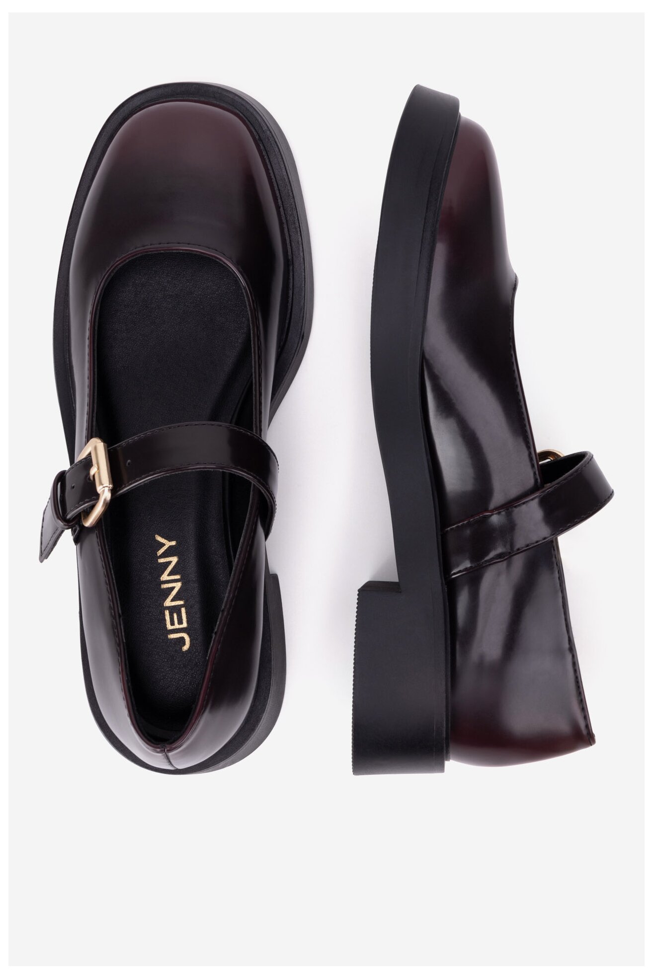 Félcipő Jenny HY58107-1 BORDÓ