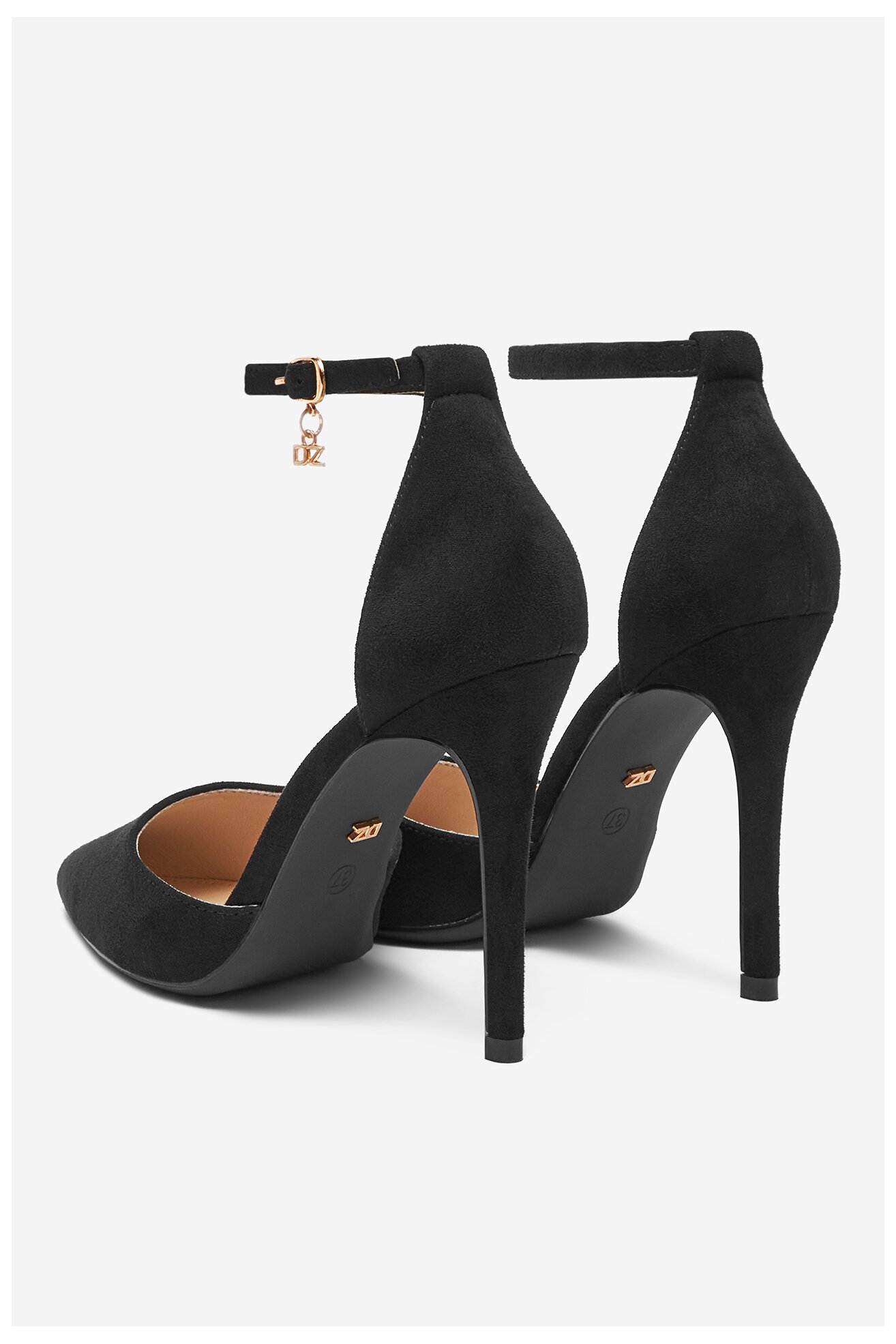 Czółenka DeeZee AJ-2639 Czarny