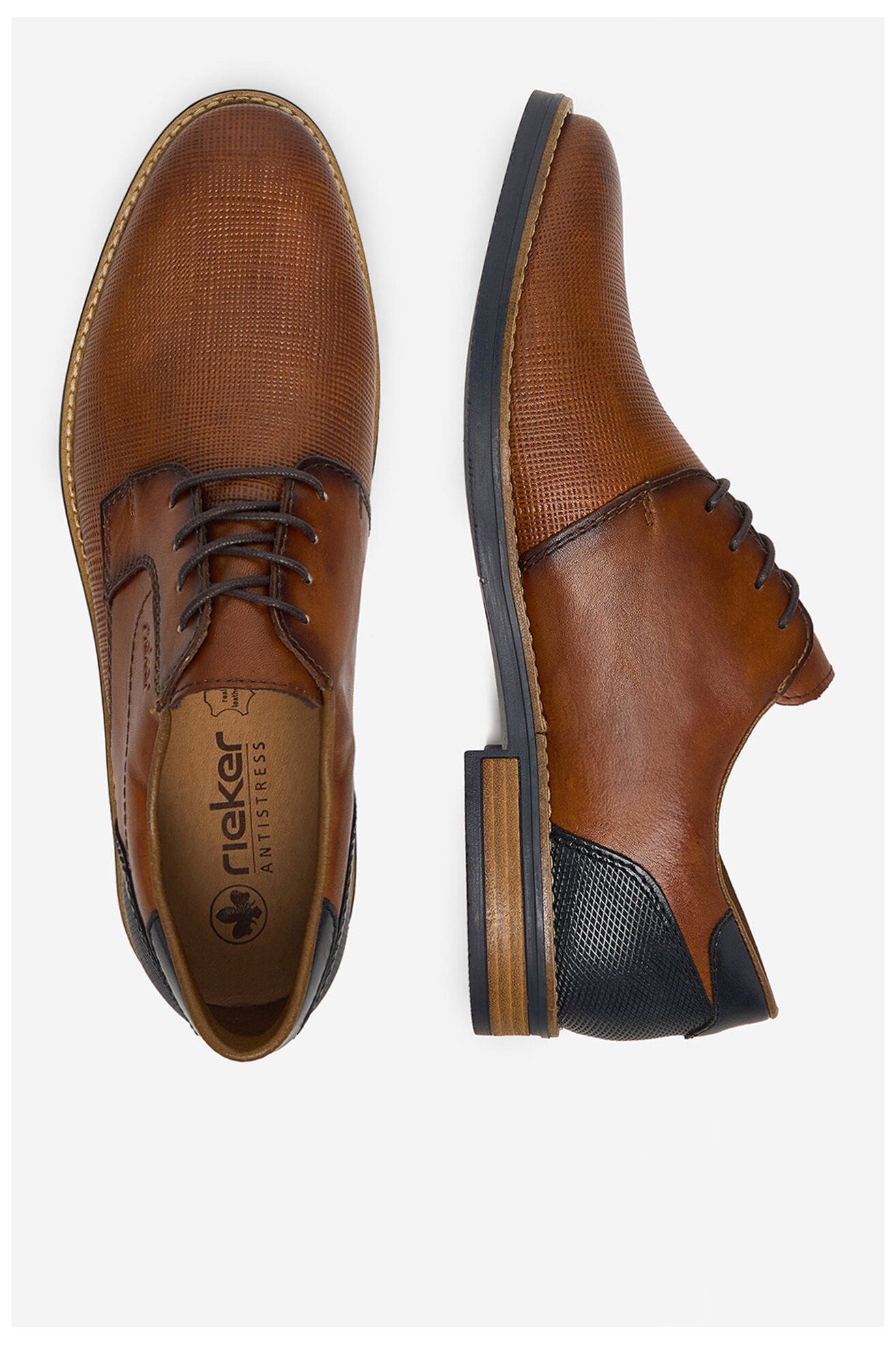 Половинки обувки Rieker CEO-13504-24 КАФЯВ
