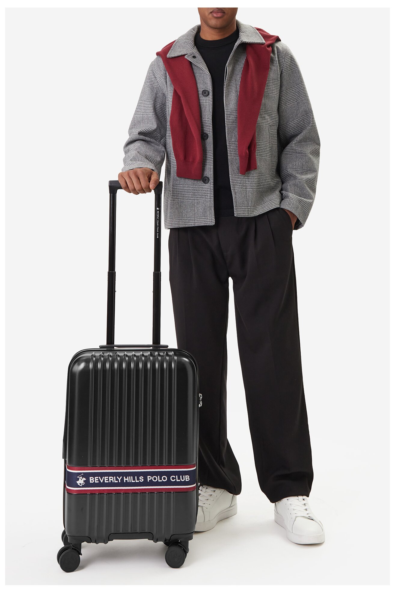 Куфар Beverly Hills Polo Club CEO-BHPC-S-005-08-BLACK ЧЕРЕН