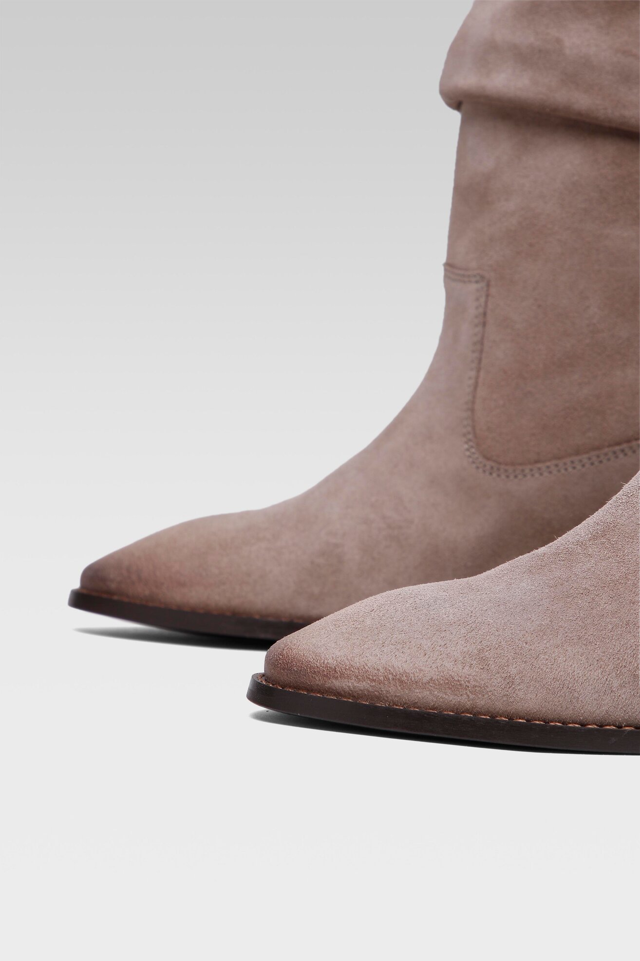 Botki Badura ALEGRA-08 Szary jasny