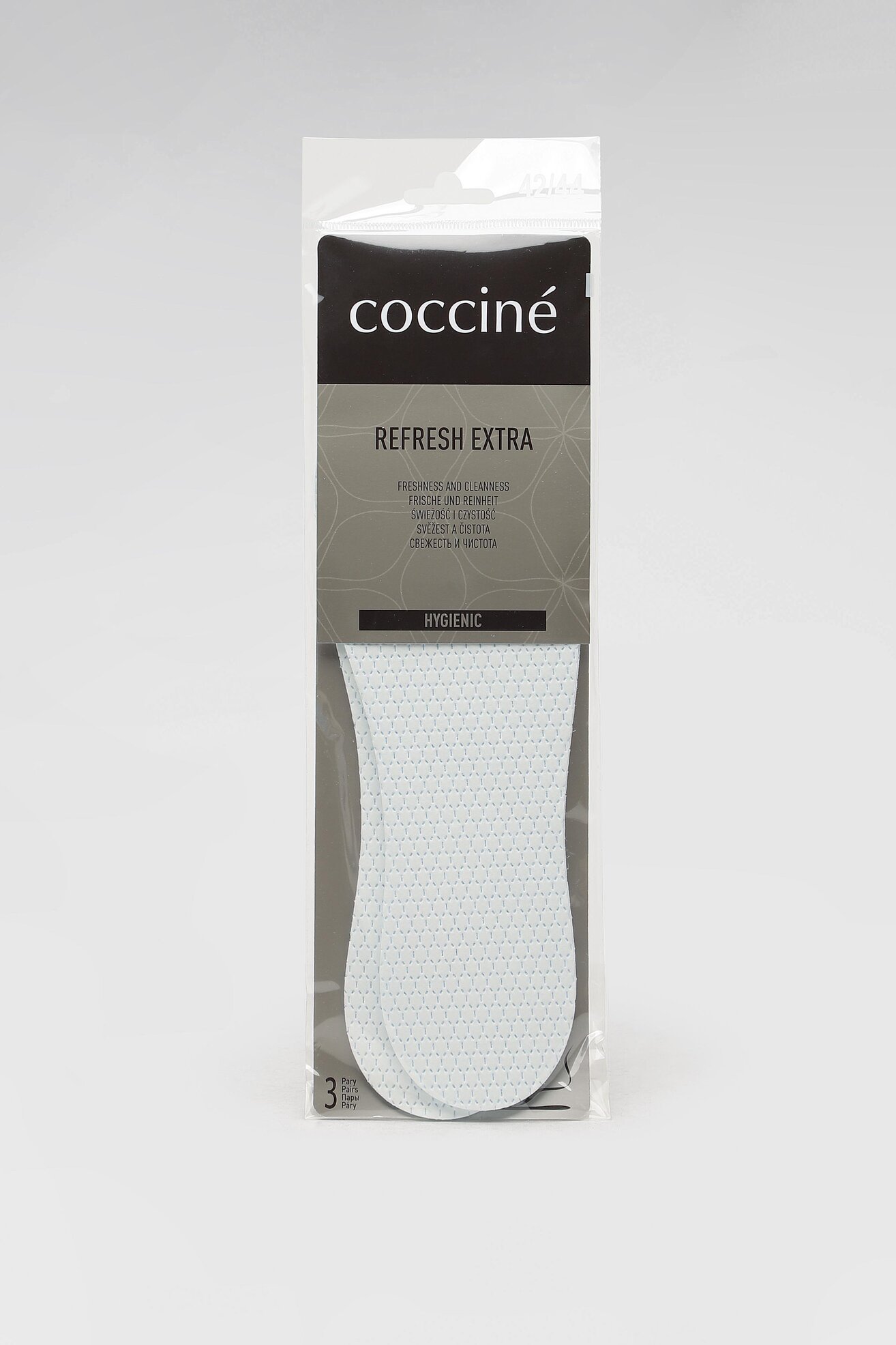Talpbetét Coccine COCCINE REFRESH EXTRA WKŁADKA 3 PARY NR 42-44 FEHÉR