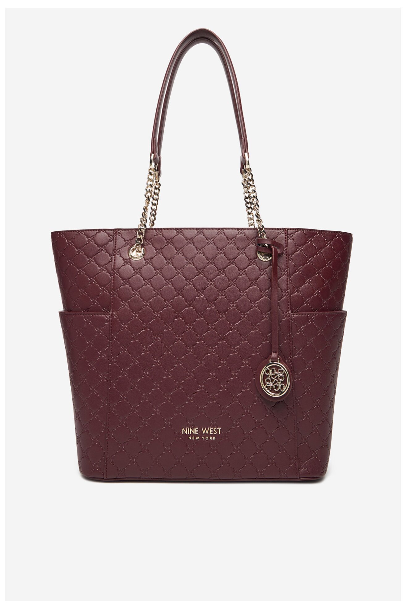 Kézitáska NINE WEST CEO-NEBRASKA-LDA8208A BORDÓ
