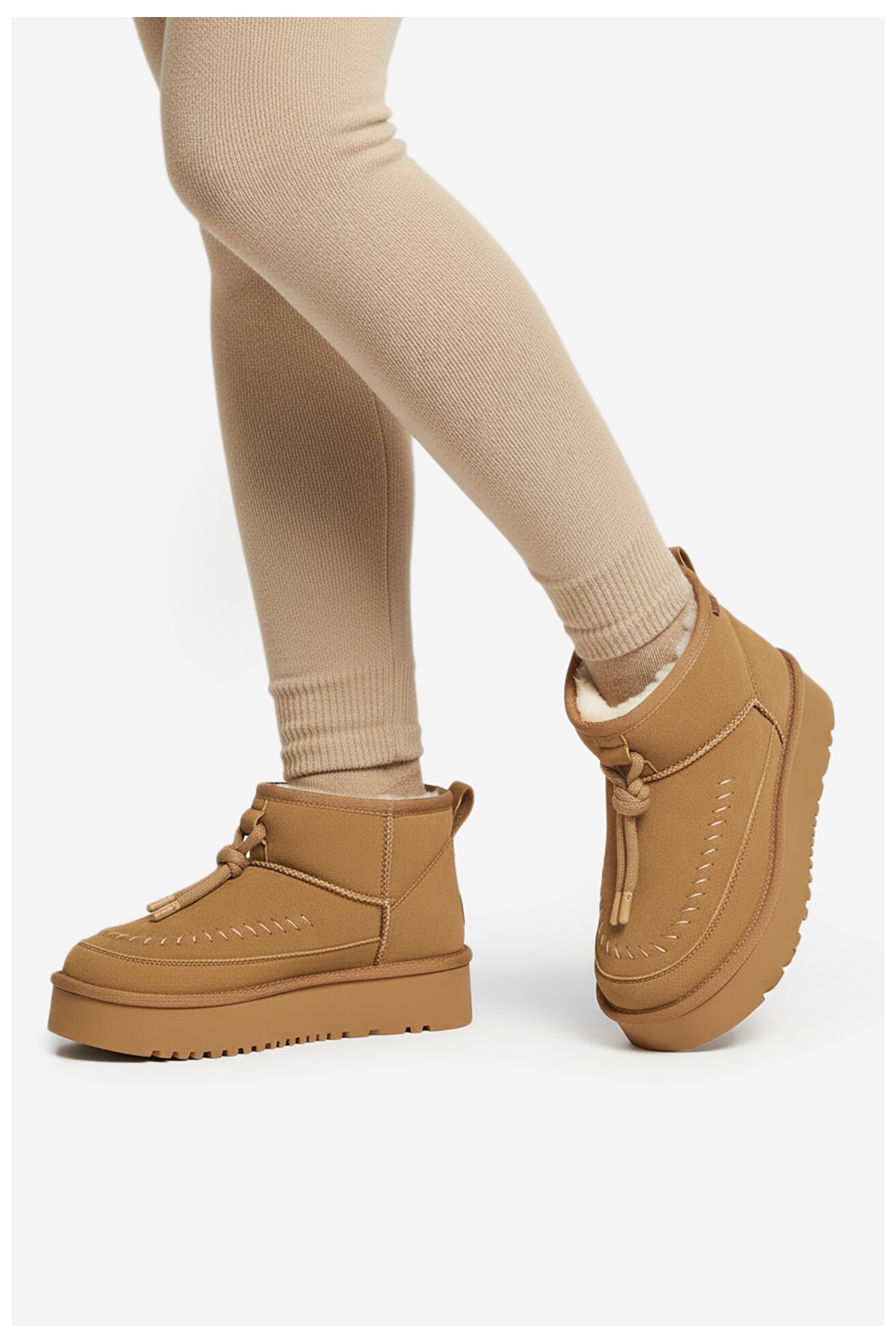 Kratke čizme ROXY CEO-HDR2503-2 KAMEL