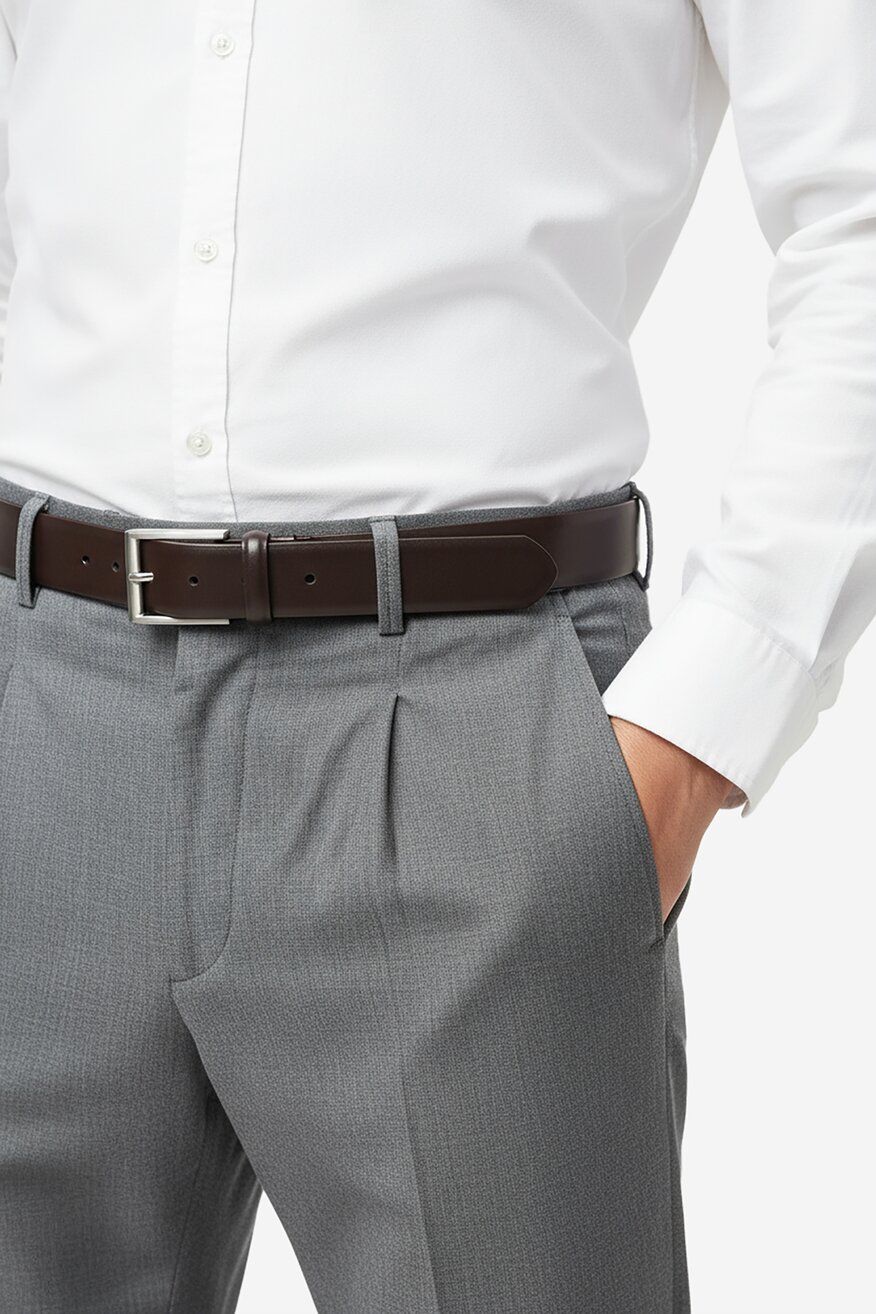 Curea bărbați Gino Rossi MARO ÎNCHIS - 5906751254301