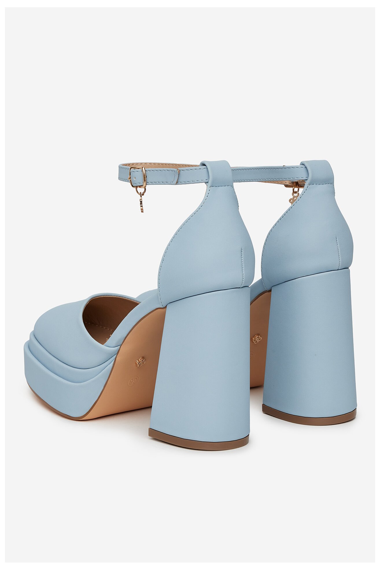 Pantofi cu toc DeeZee LW85478-6 ALBASTRU