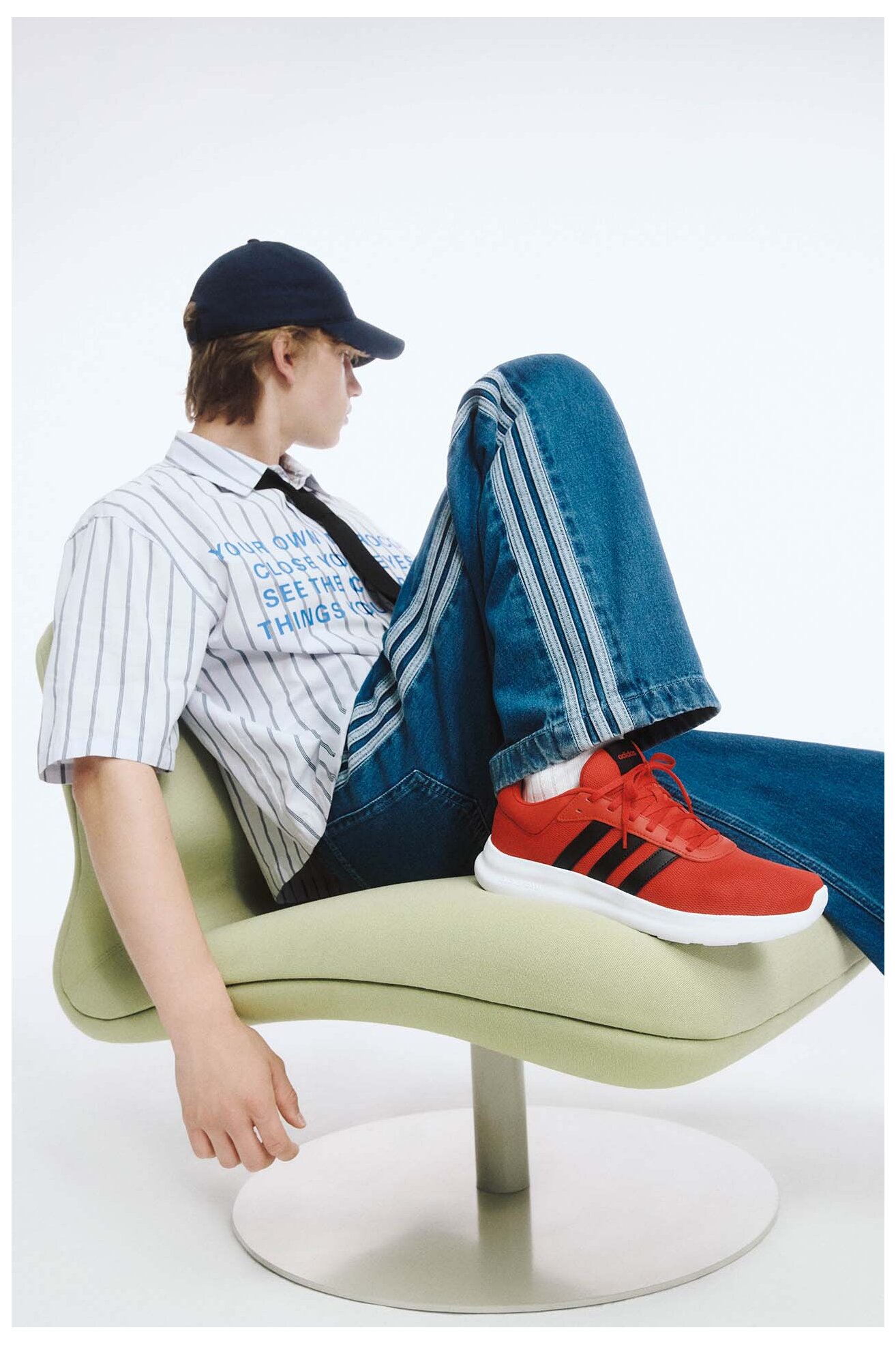 Спортни обувки adidas LITE RACER 4.0 JQ4517 БОРДО