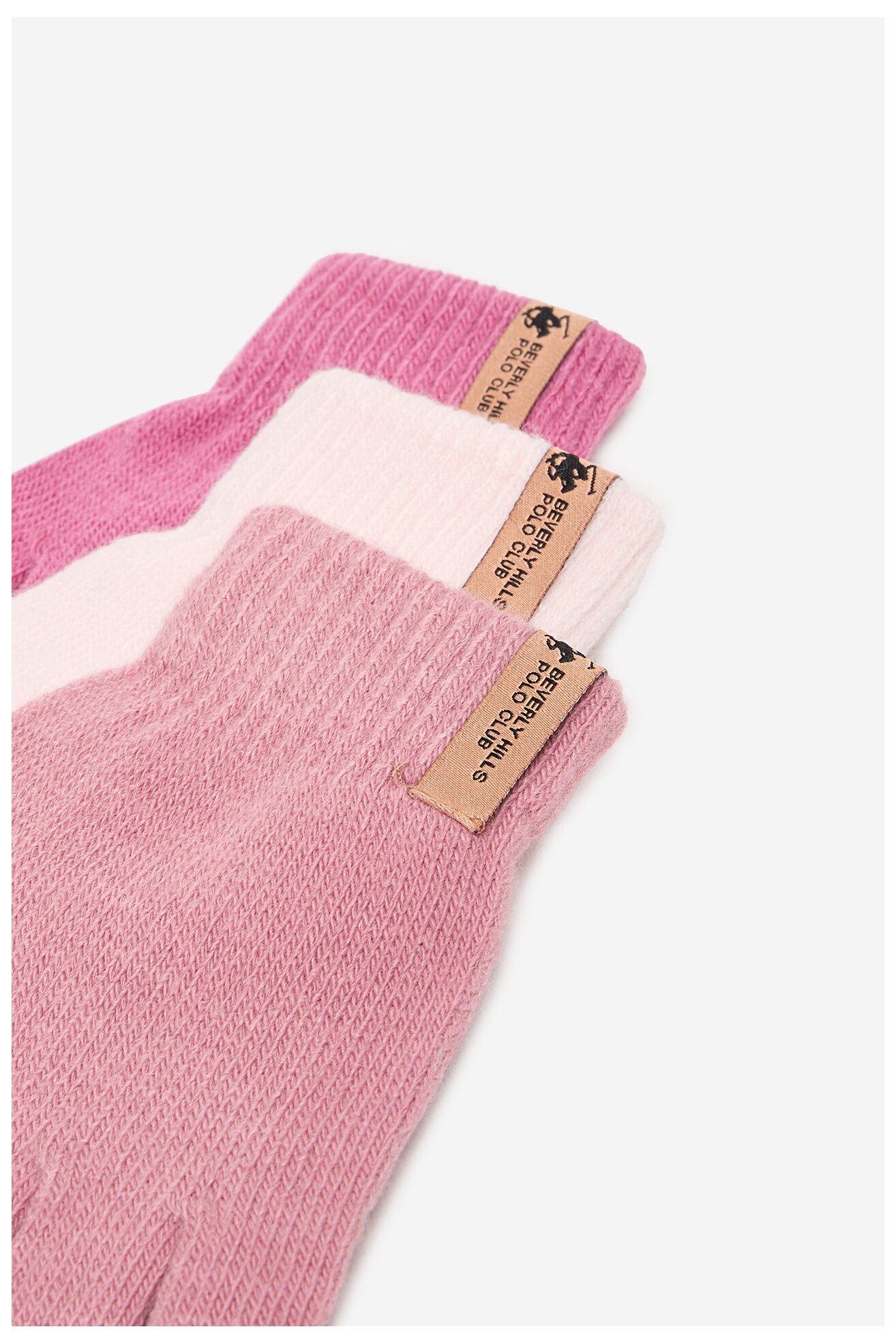 Dečije rukavice Beverly Hills Polo Club CEO-ACCCS-BHPC-03(3-PACK) ROZE