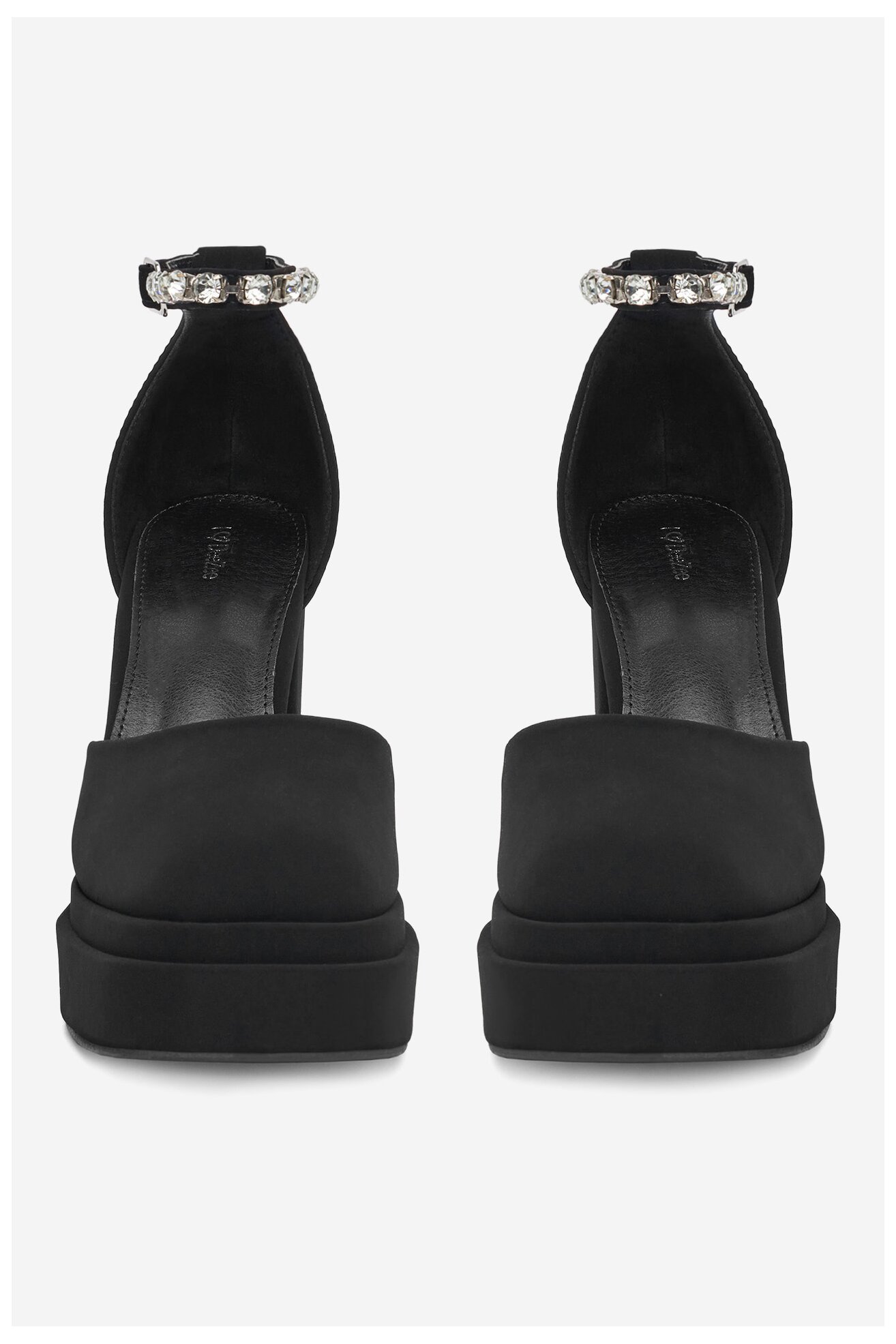 Pantofi cu toc DeeZee LW85478-6 NEGRU