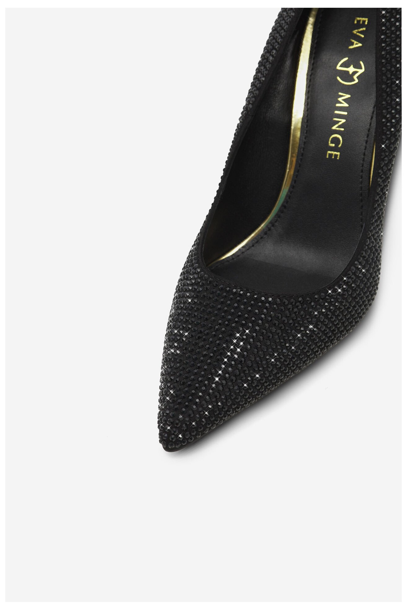 Pantofi cu toc EVA MINGE ANGELA-V1518-03 NEGRU