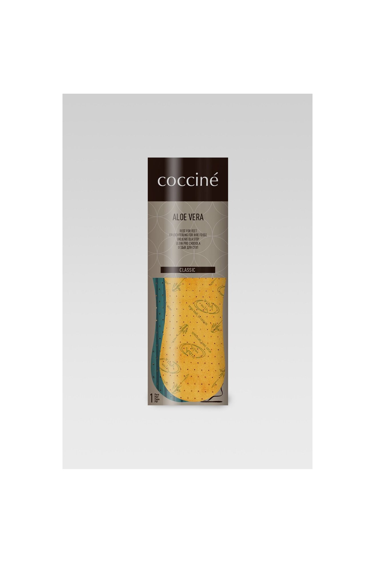 Стелки Coccine COCCINE ALOE VERA WKŁADKA NR 45-46AZ БЕЖОВ