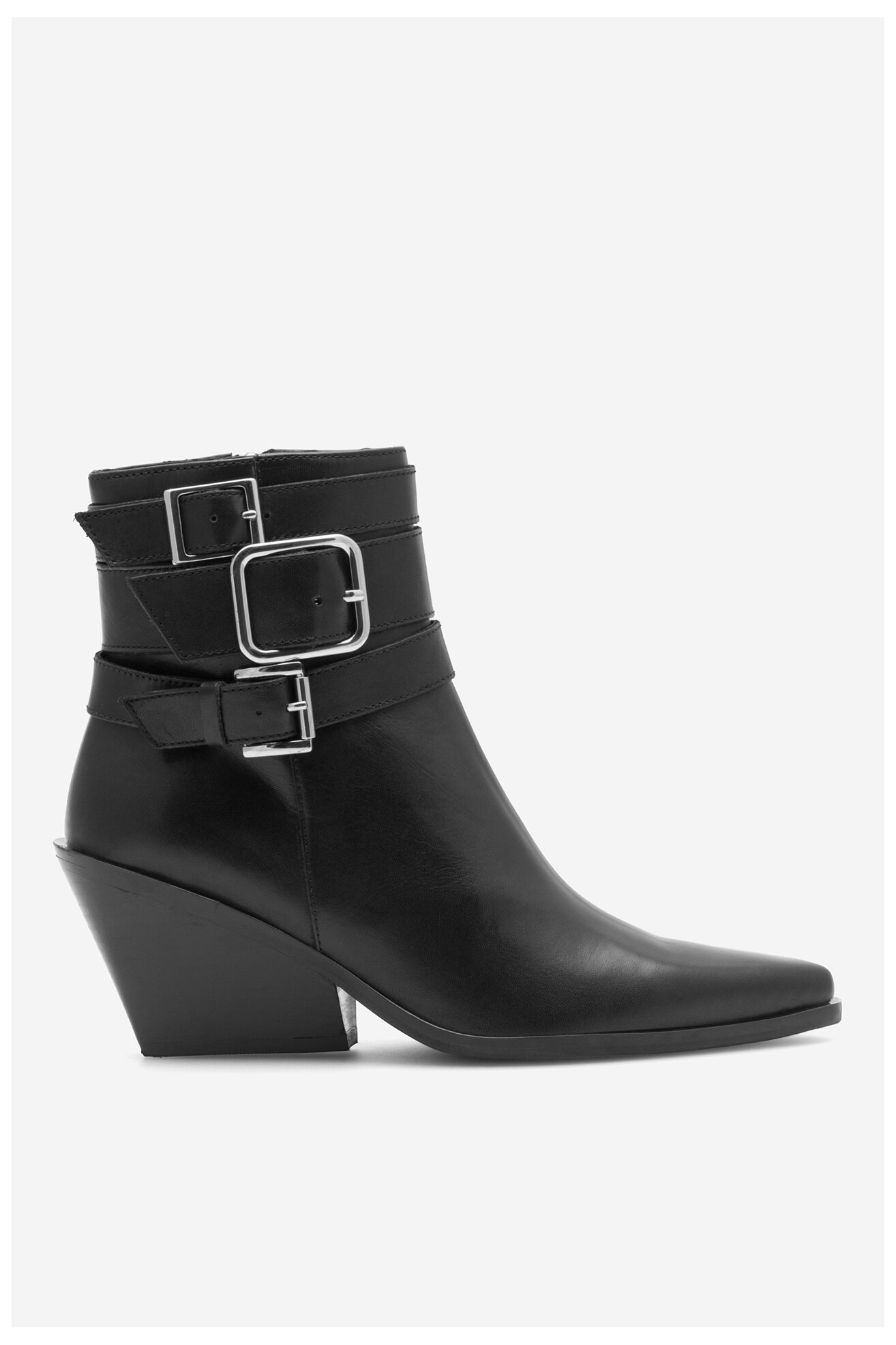 Botki EVA MINGE CAREI-110433 Czarny