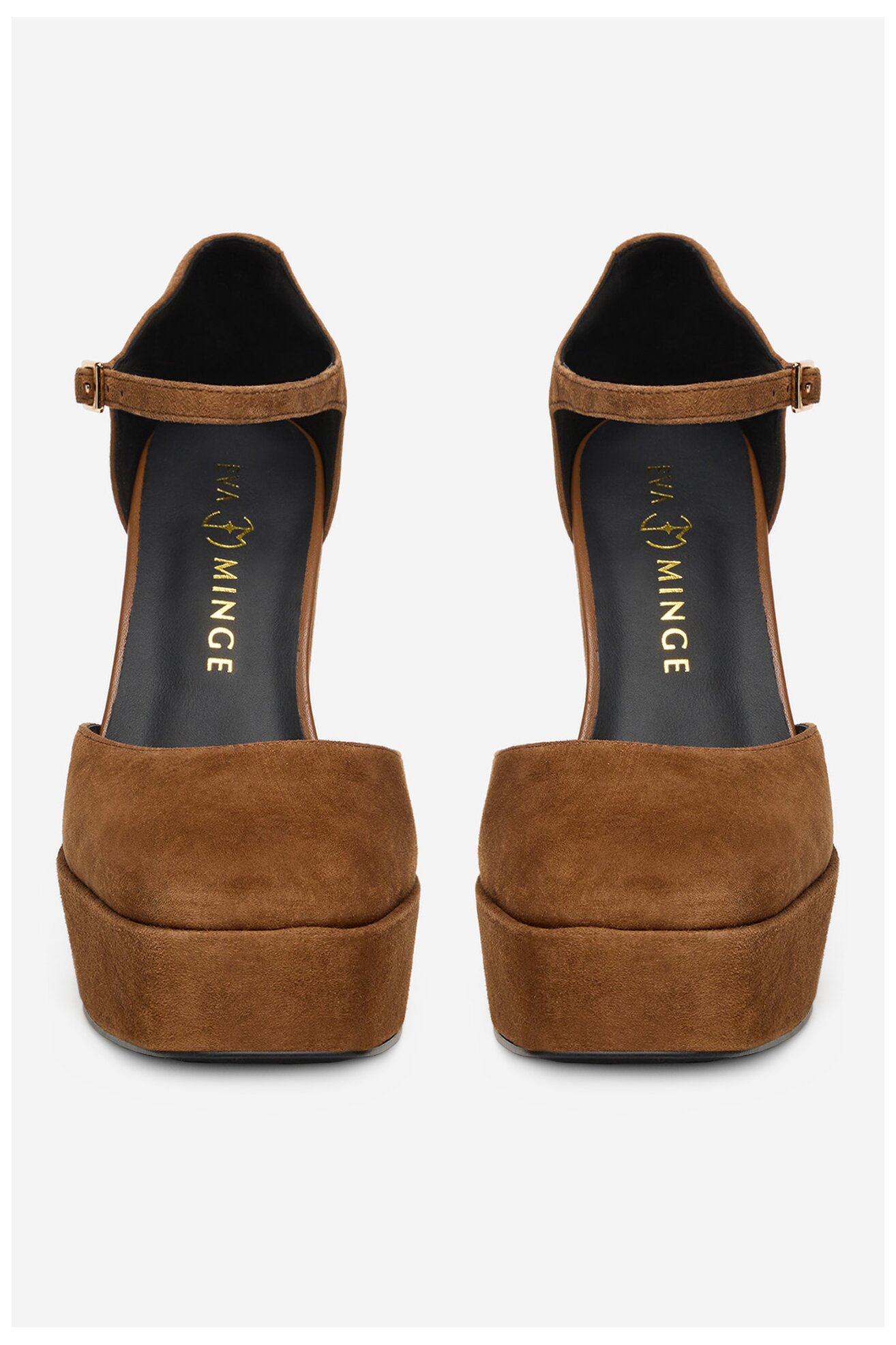 Lodičky EVA MINGE EO-NIKI-E340-70H HNĚDÁ