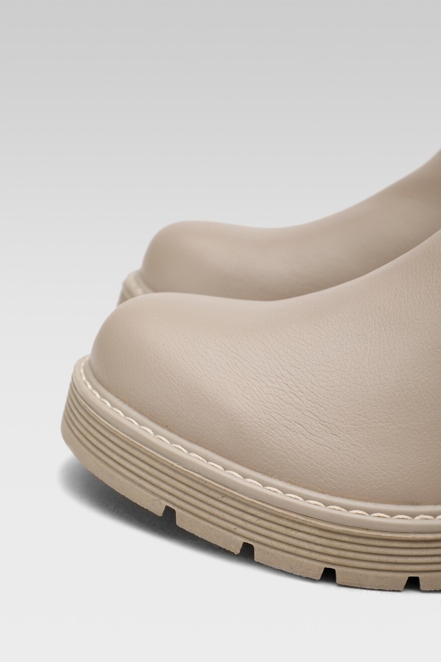 
                Tom Tailor - Kozaki beżowe - 5904862063263