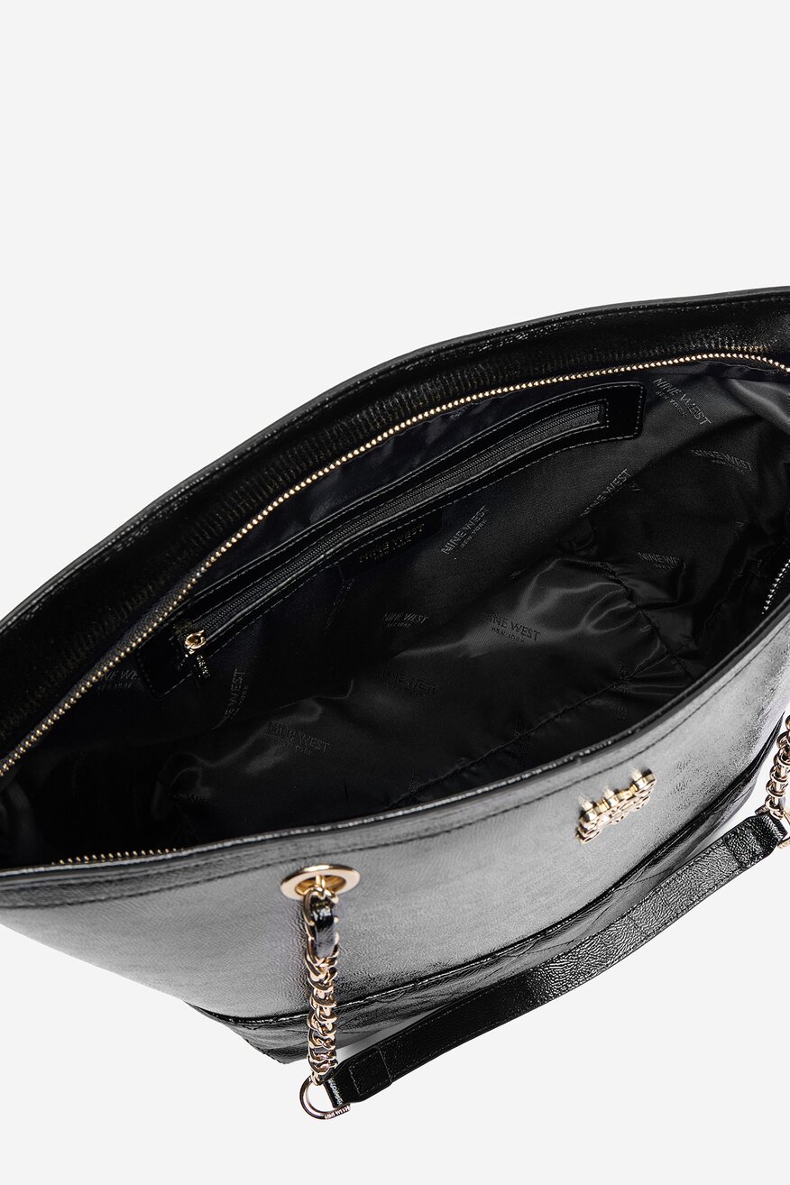 
                Дамска чанта NINE WEST ЧЕРЕН - 5906751436257