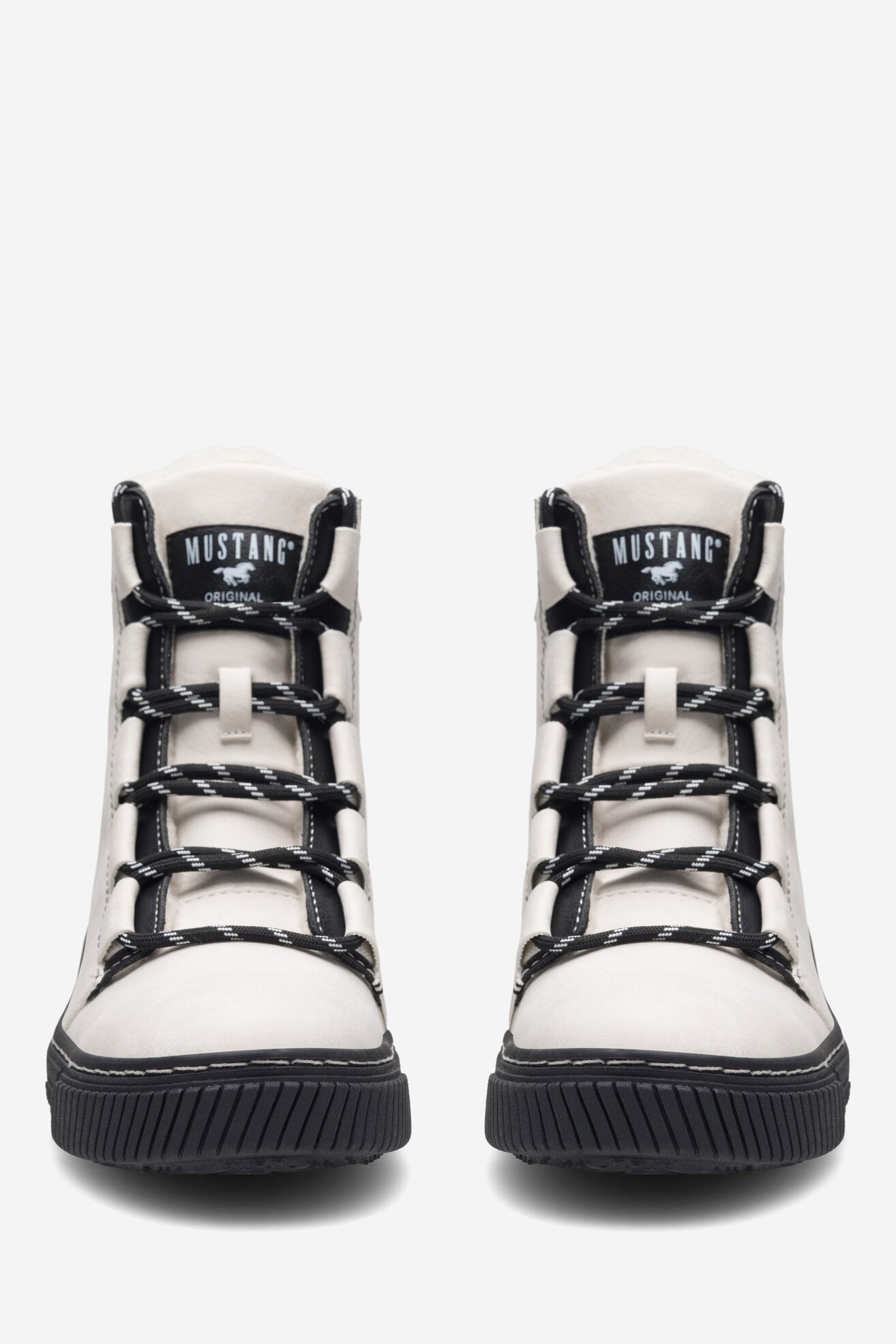 Боти Mustang 1436-605 БЯЛ