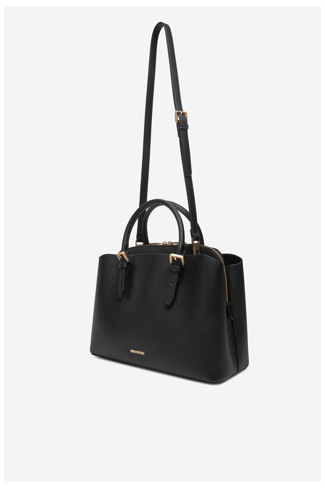 Kézitáska Gino Rossi RC-9694 FEKETE