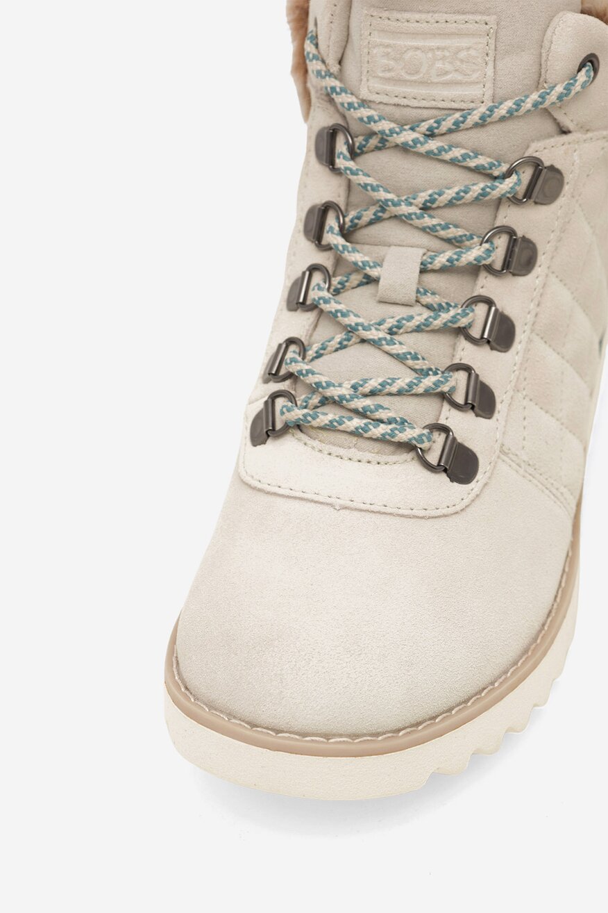 
                Skechers - Trzewiki skórzane ocieplane - 2230058391883