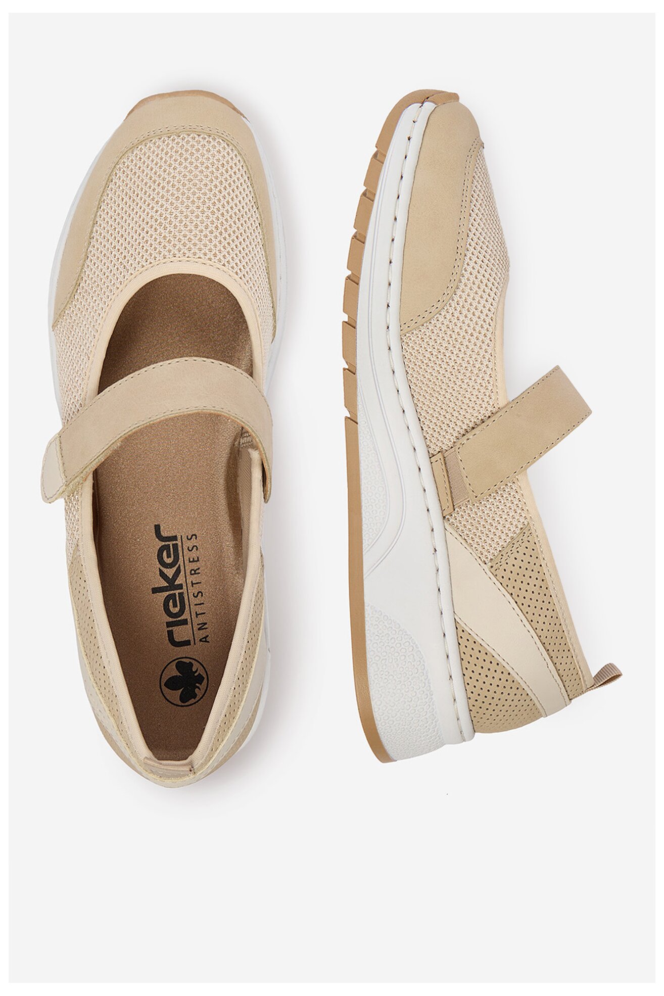 Балерина Rieker CEO-N6554-60 БЕЖОВ