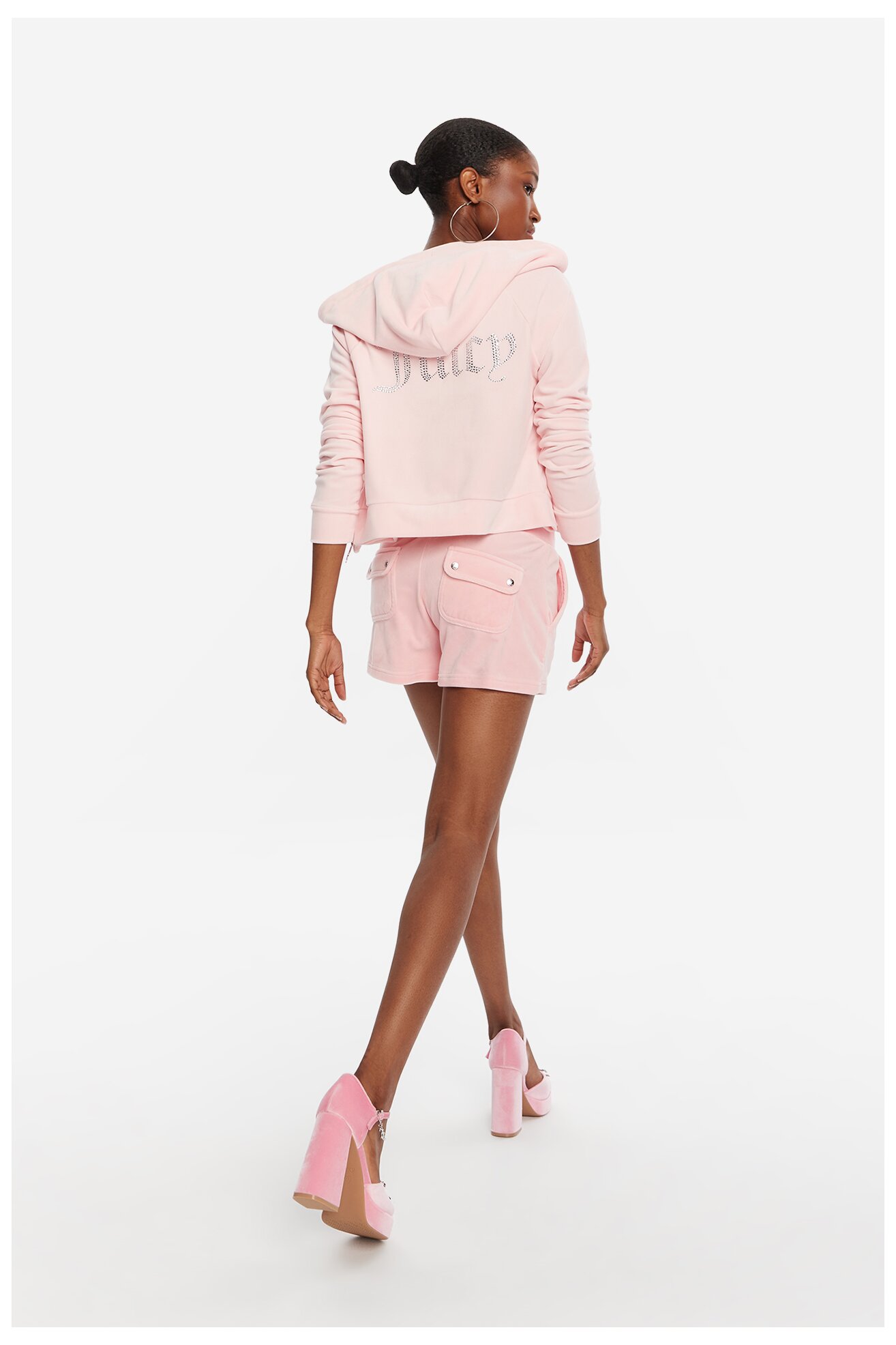 Szandál Juicy Couture EO-WSS21645-01 RÓZSASZÍN