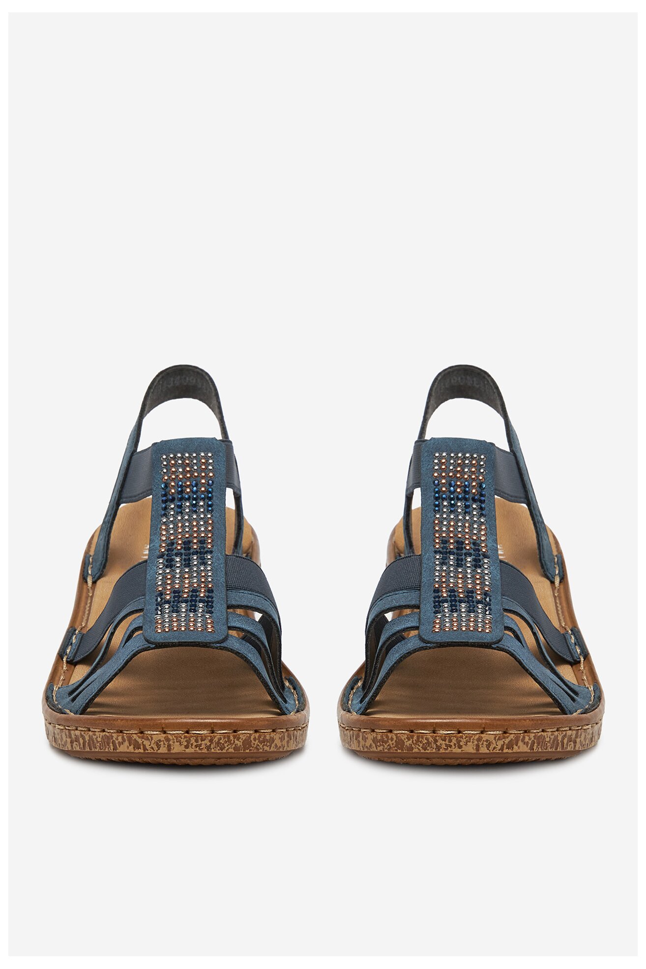 Сандали Rieker 628G7-14 ДЕНИМ