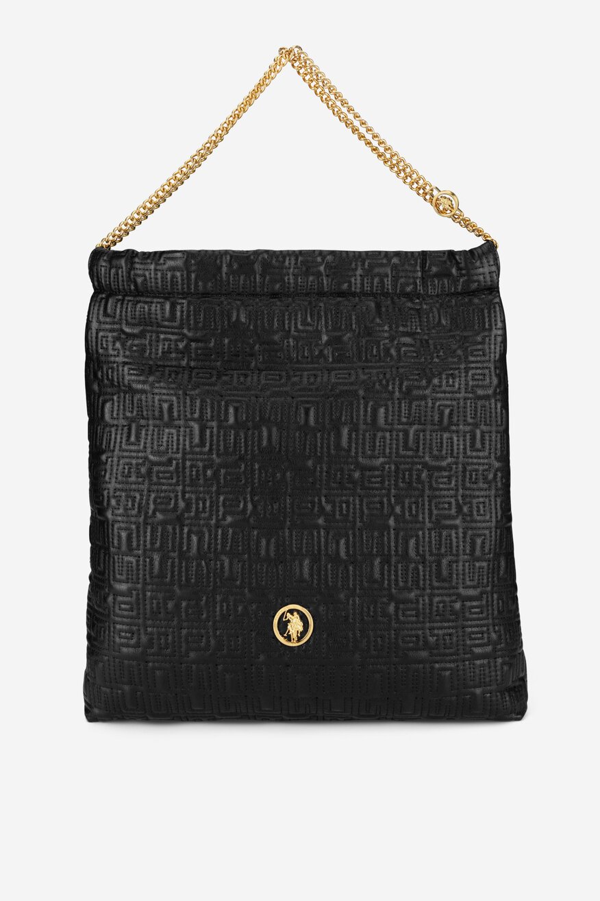 Дамска чанта U.S. POLO ASSN. ЧЕРЕН - 5905588977568