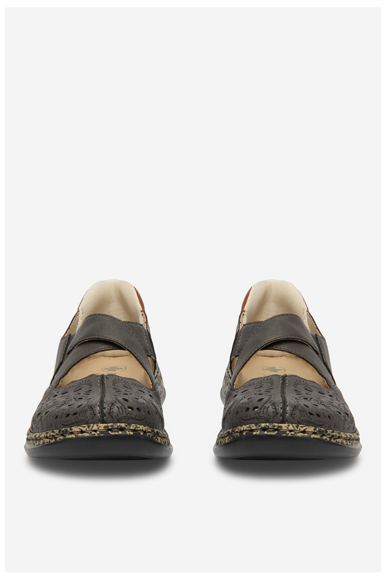 Половинки обувки Rieker CEO-46352-45 КОБАЛТОВО СИНЬО