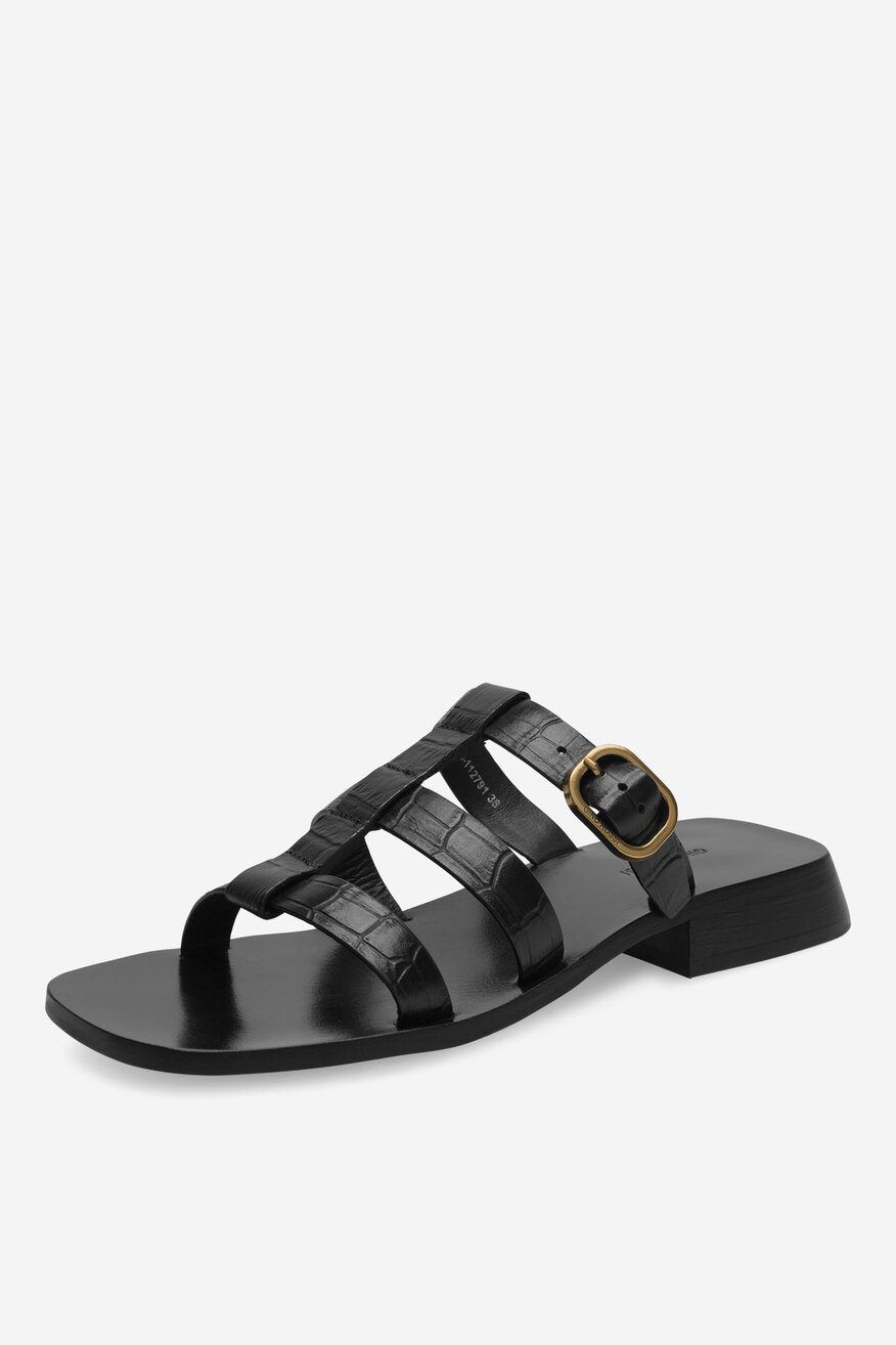 
                Gino Rossi - Klapki skórzane - 5905588343622