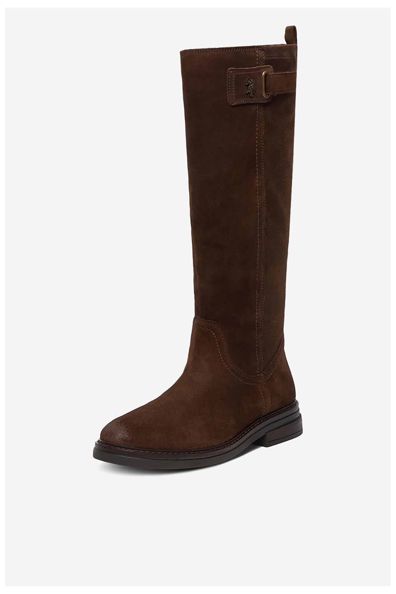 Kozaki U.S. POLO ASSN. CEO-HELGA001W/ELT1 Brązowy