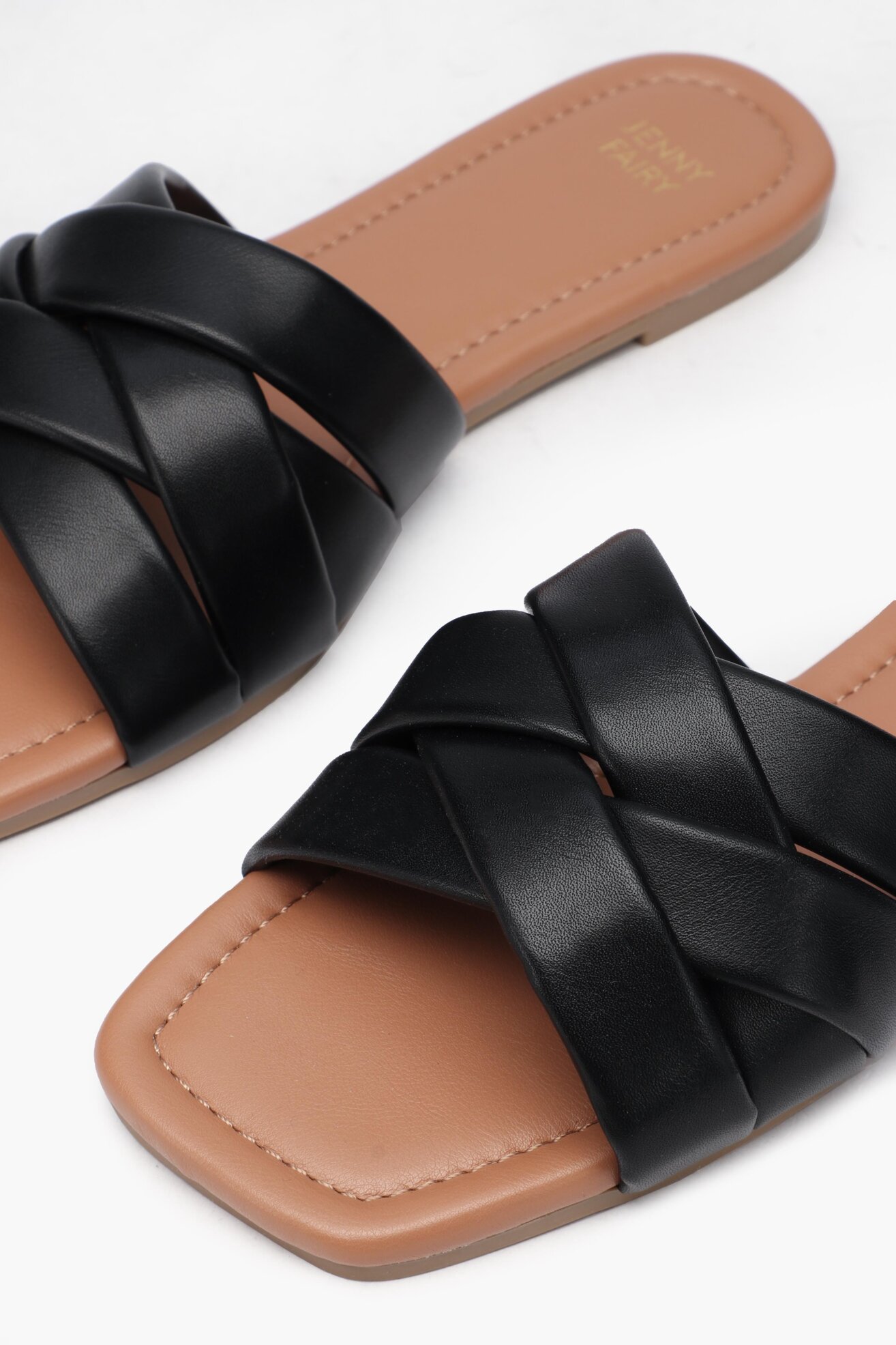 Klapki Jenny Fairy LS5520-01 Czarny