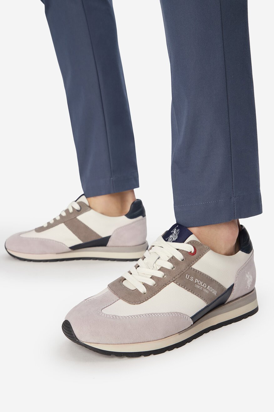 U.S. POLO ASSN. - Sneakersy skórzane - 5907964007111