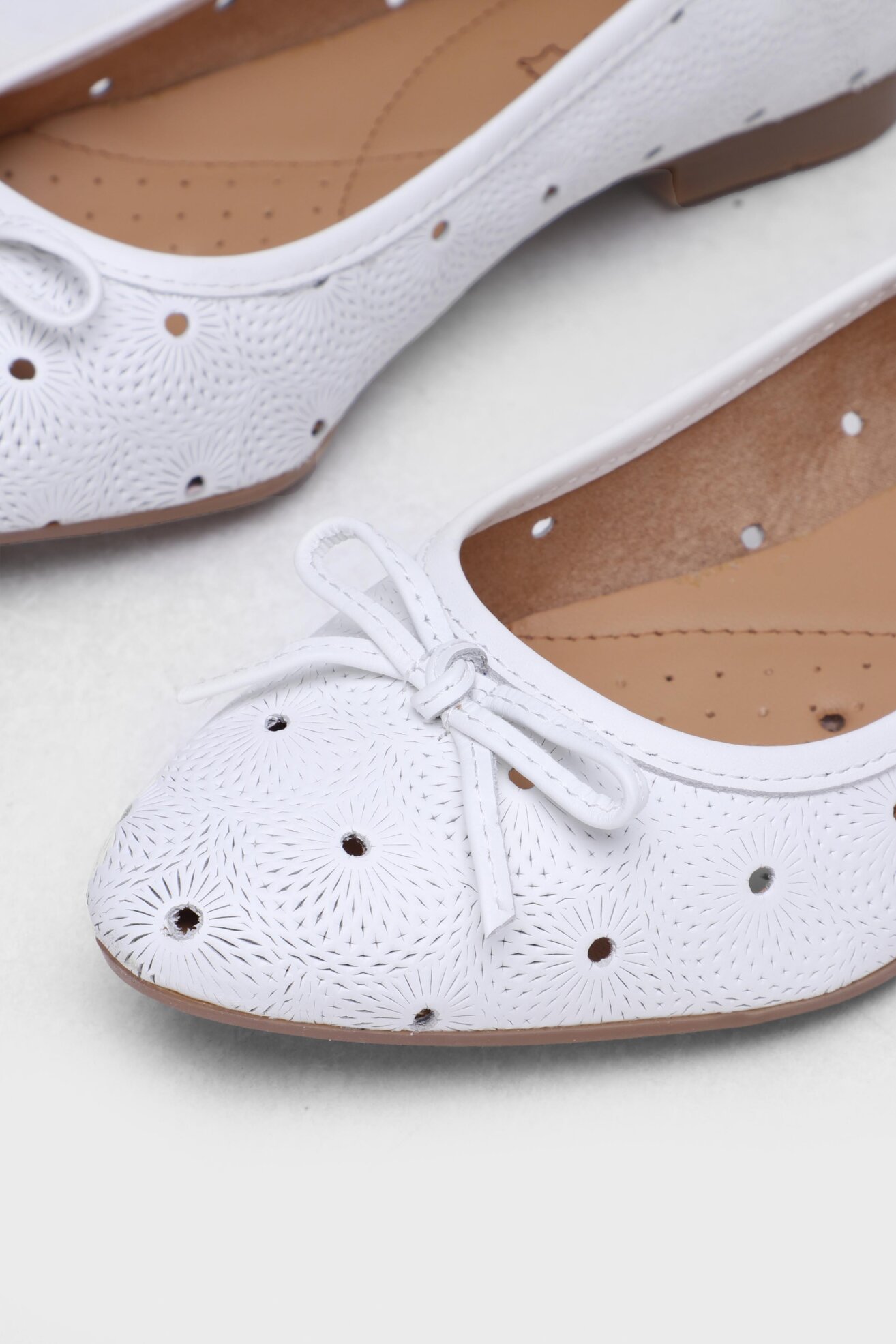 Baleriny Lasocki RST-KAJA-03 Biały