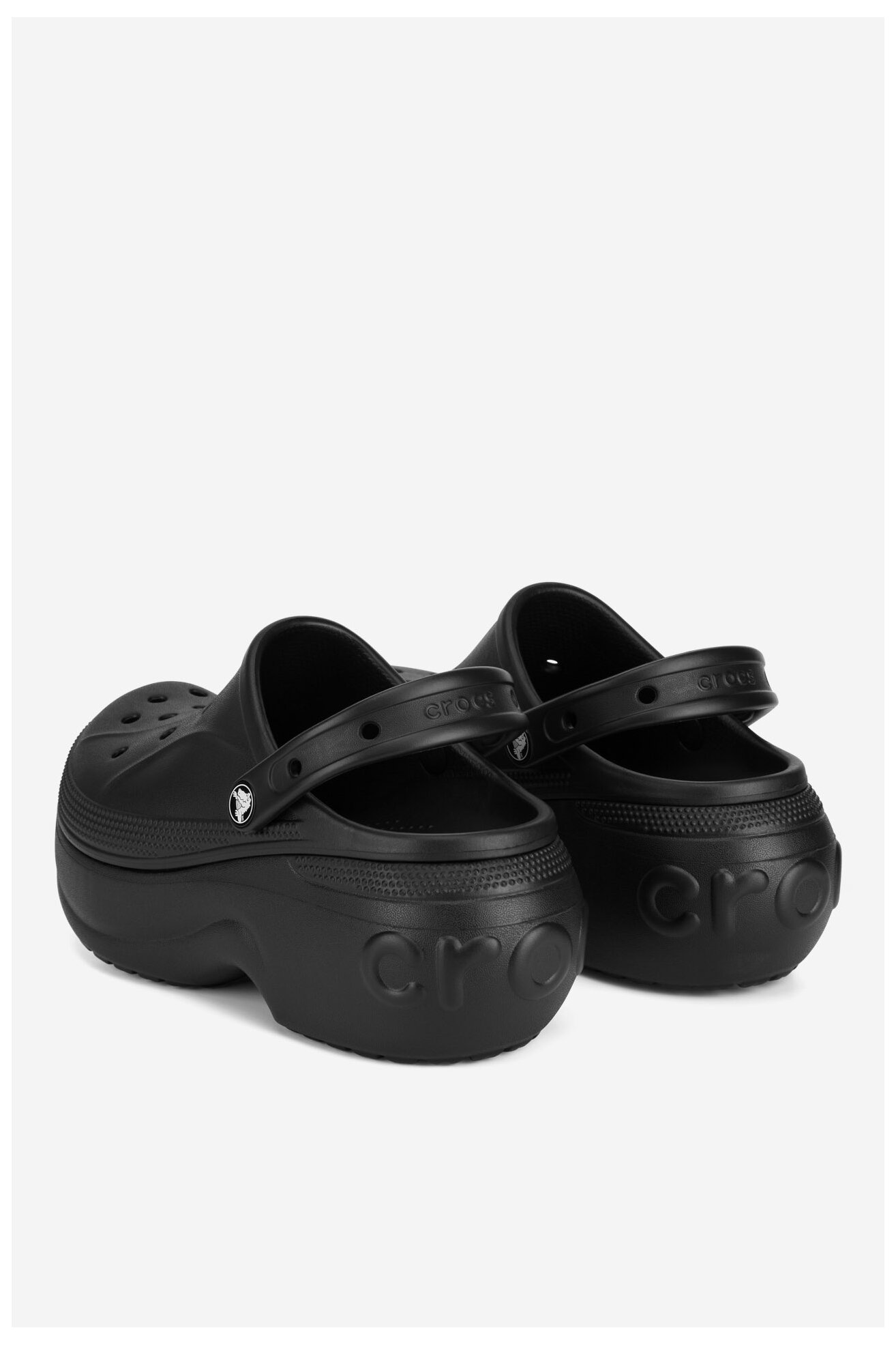 Klapki basenowe Crocs BELLA CLOG 210062-001 Czarny