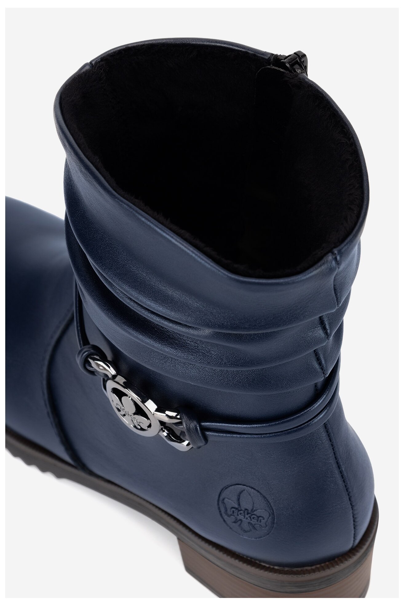 Ghete Rieker Y0572-14 ALBASTRU