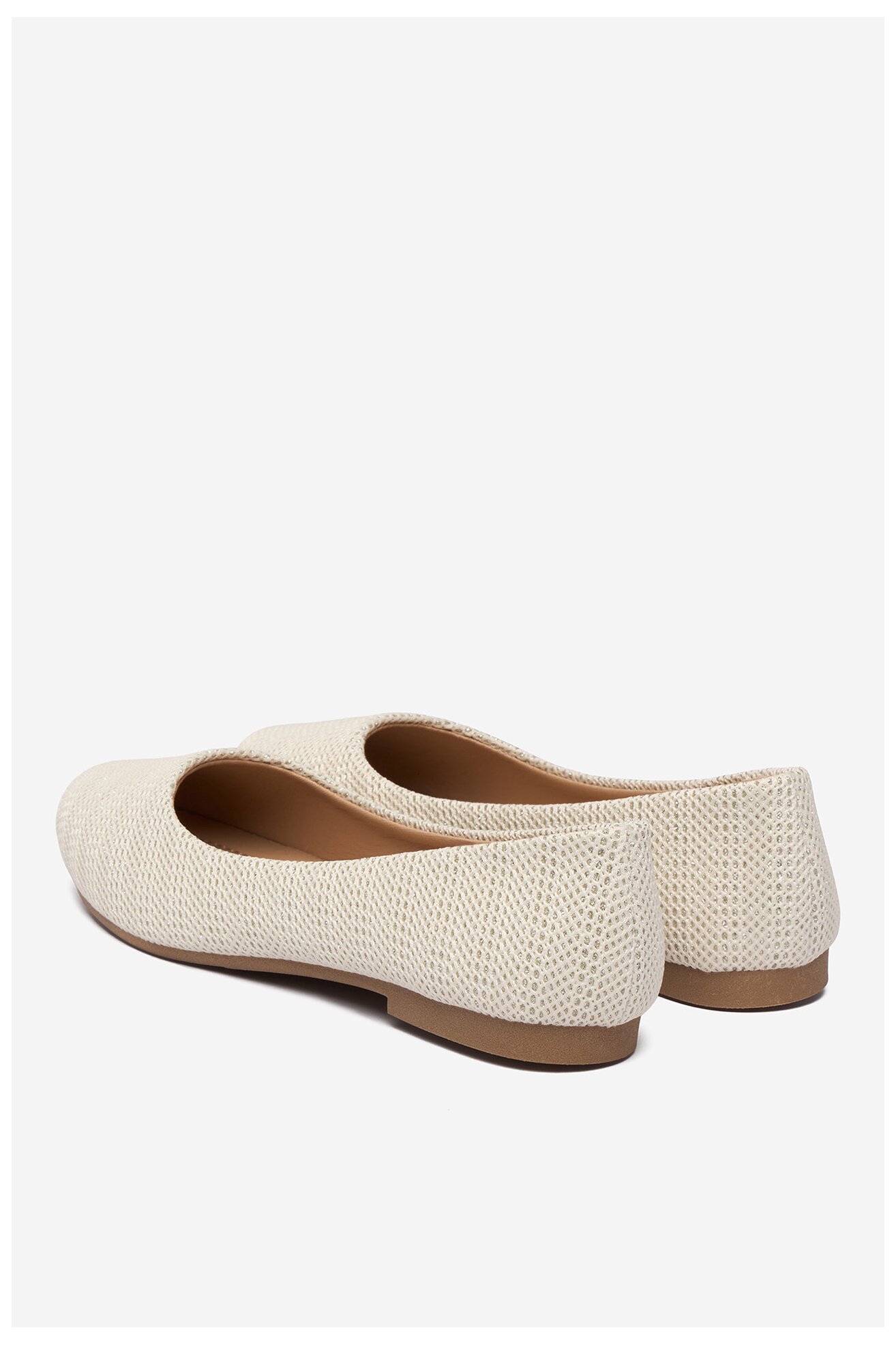 Baleriny Jenny CEO-WSS21732-01 Beżowy