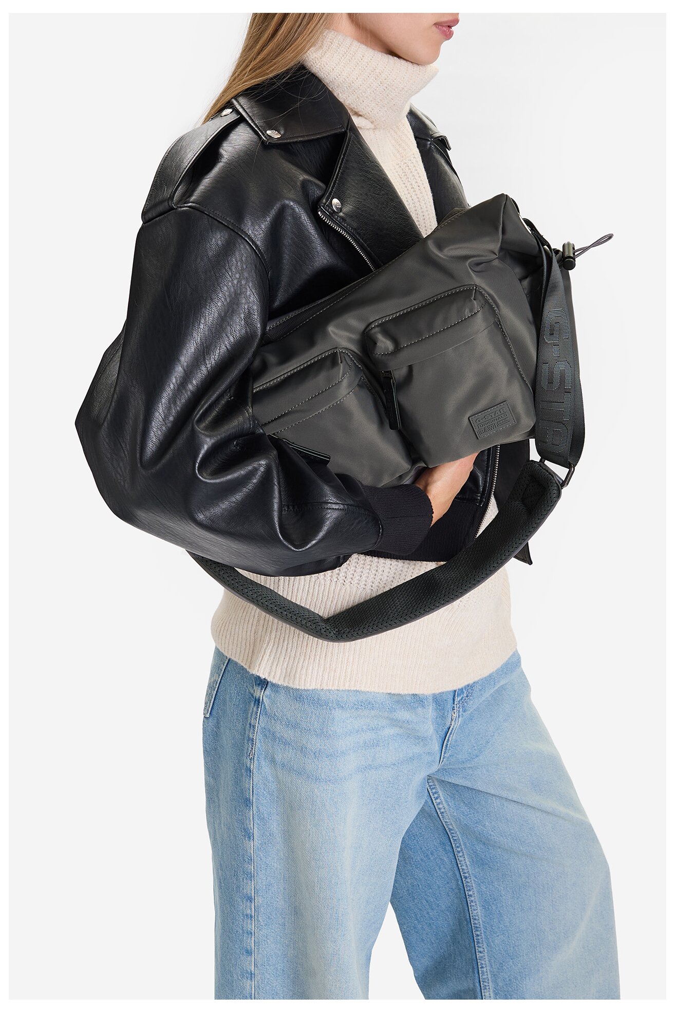 Torba G-STAR RAW CEO-OLIVIER-LX9869J TAMNO SIVA