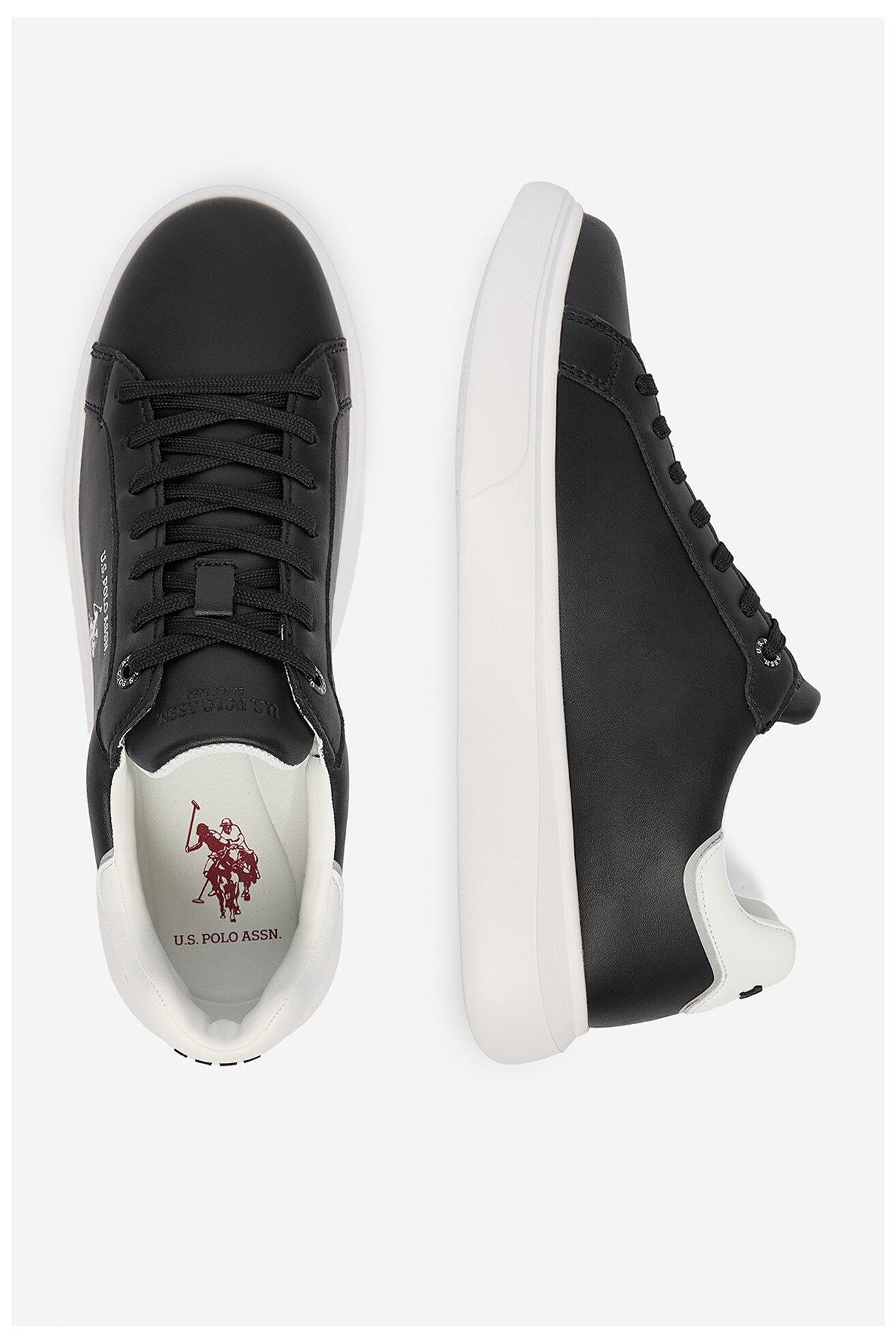 Sneakers U.S. POLO ASSN. EO-AUSTIN001M/6L1 Czarny