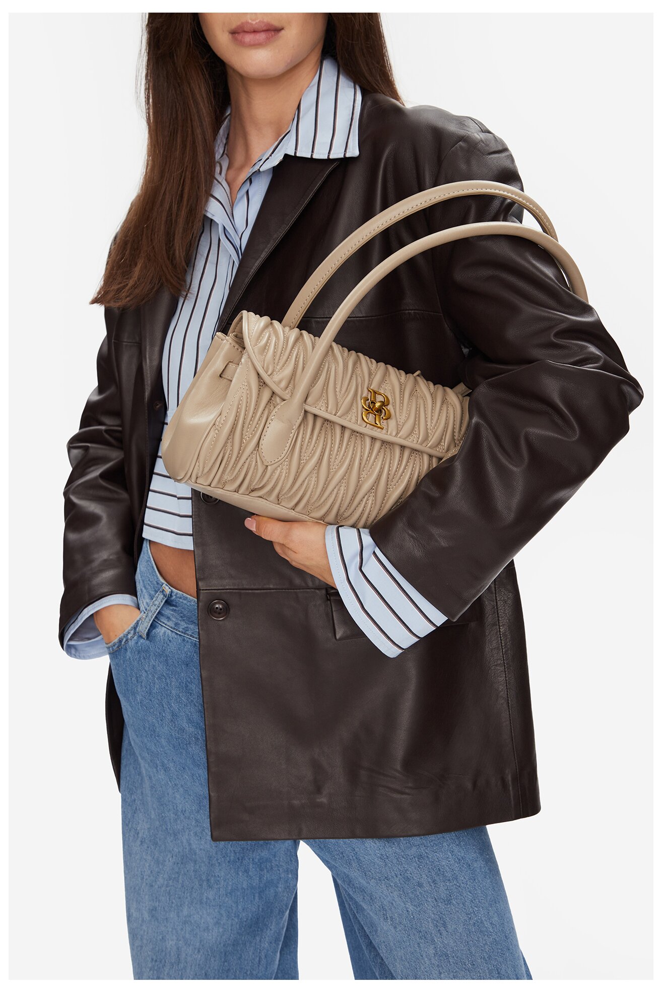 Geantă de mână Badura CEO-ALEXA-LDA8070 BEJ