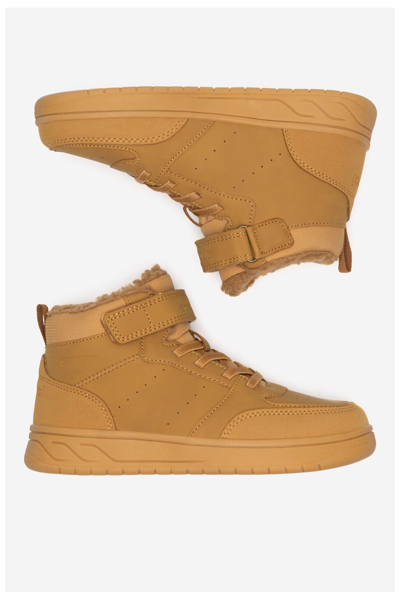 Trzewiki SPRANDI EARTH GEAR FURRY FUR CP40-21622Z Camel