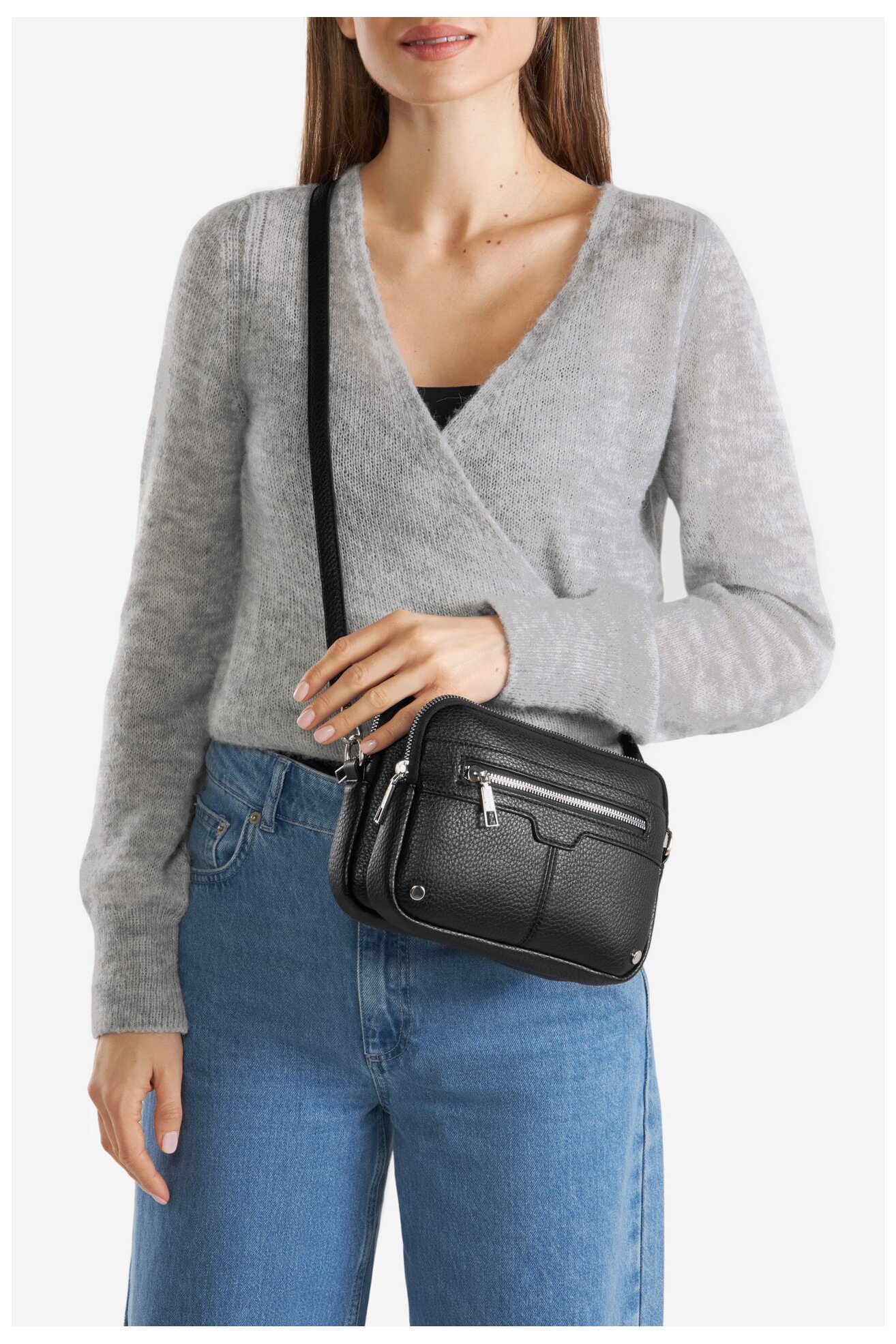 Kabelka Jenny JNY-M-004-07 ČERNÁ