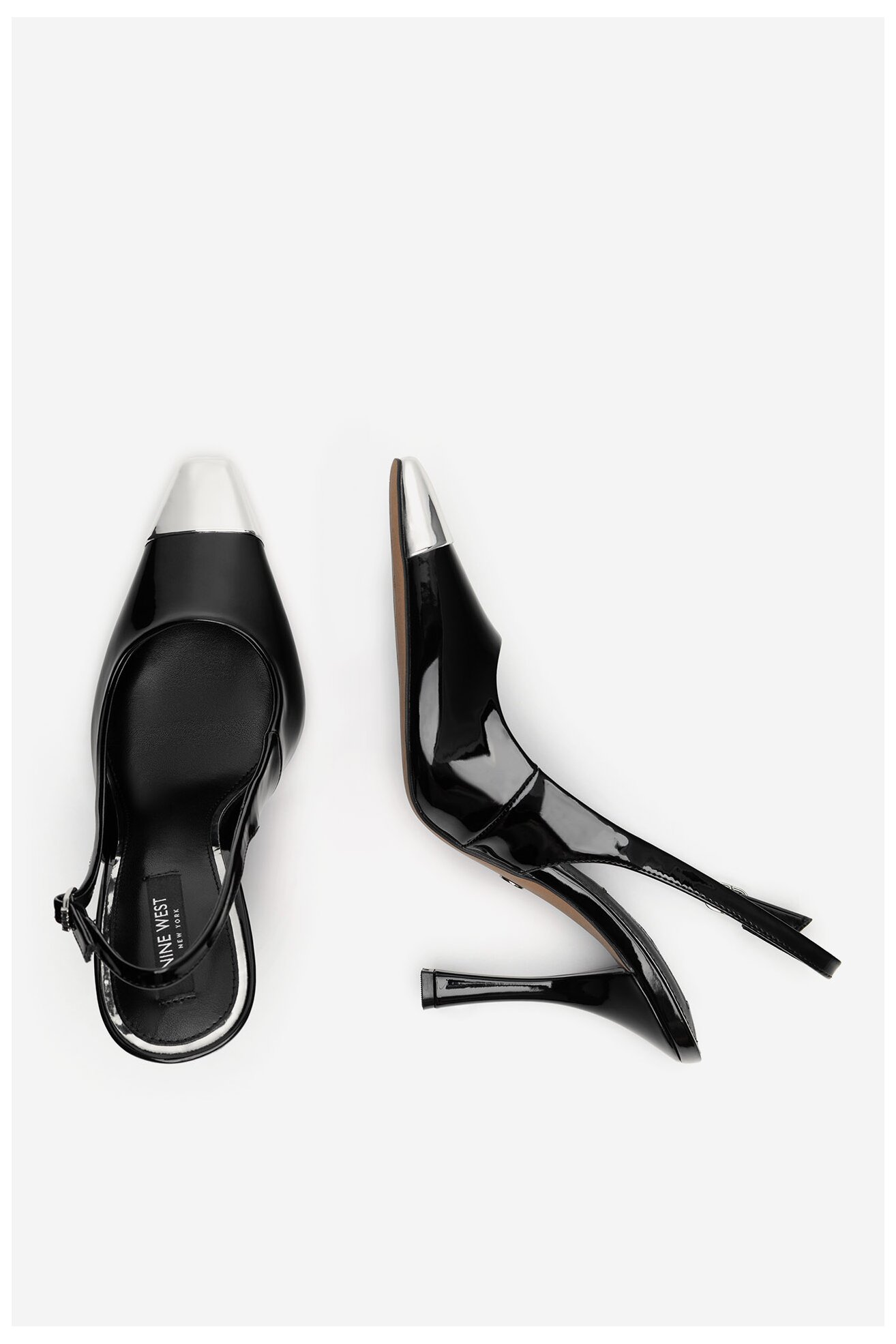 Körömcipő NINE WEST WFA3376-1 FEKETE